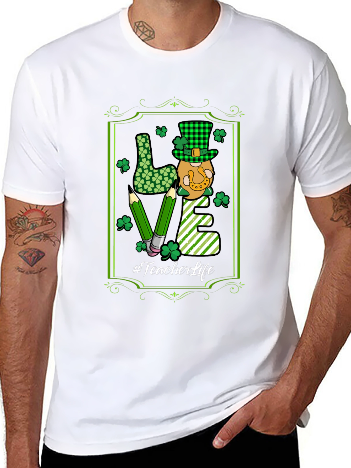 St. Patricks Day Teacher Life T-Shirt
