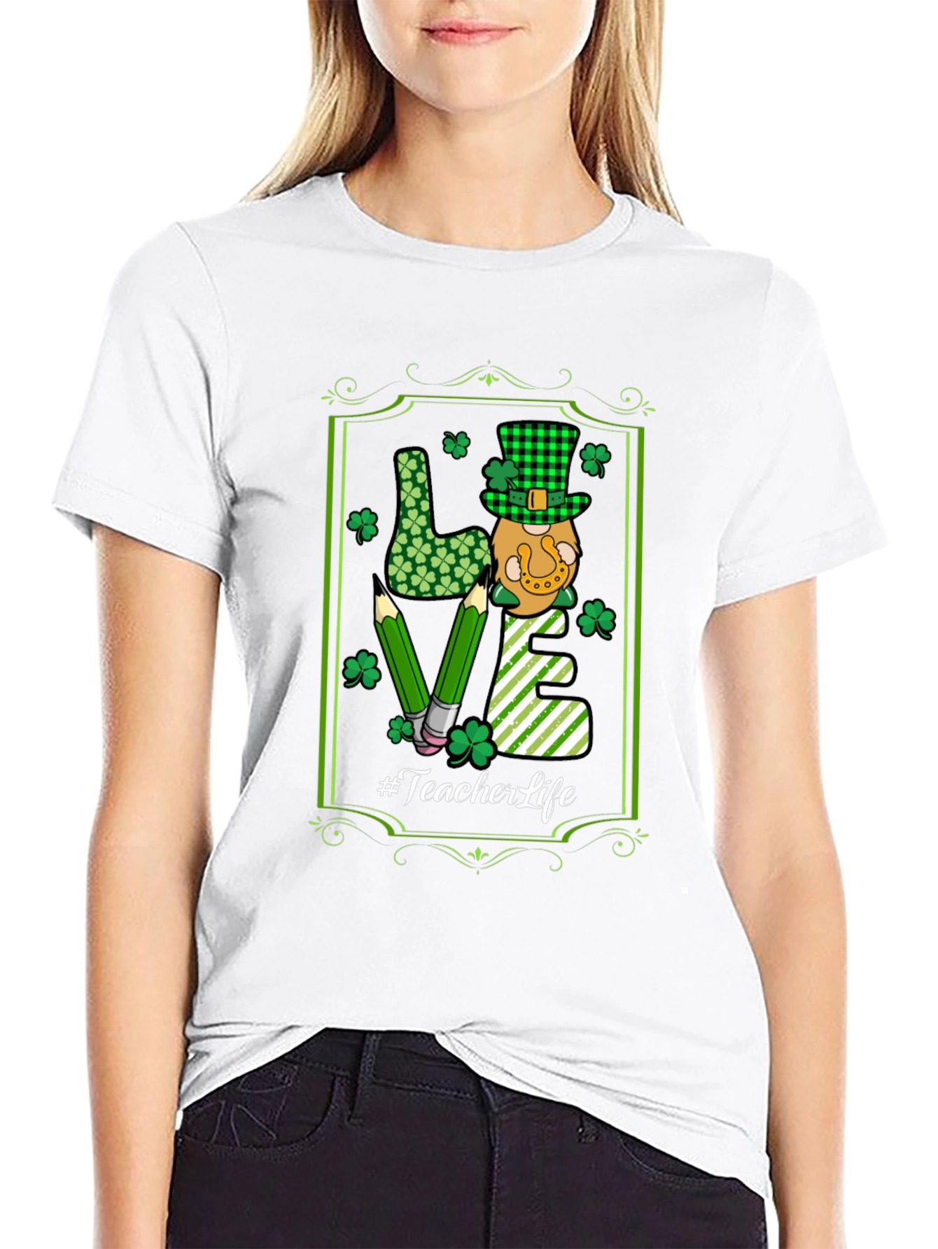 St. Patricks Day Teacher Life T-Shirt