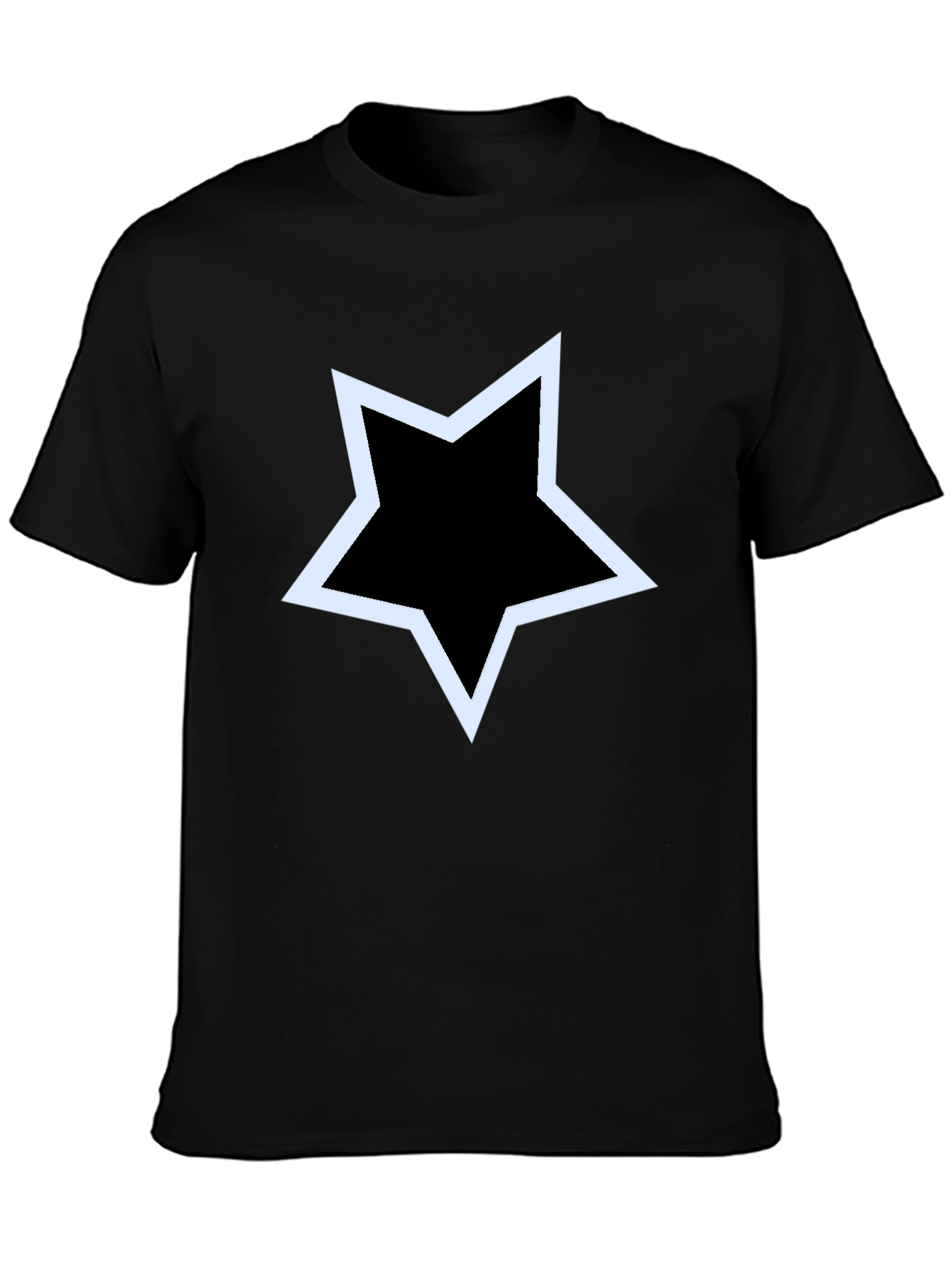 Star Graphic Black T-Shirt - Casual Style