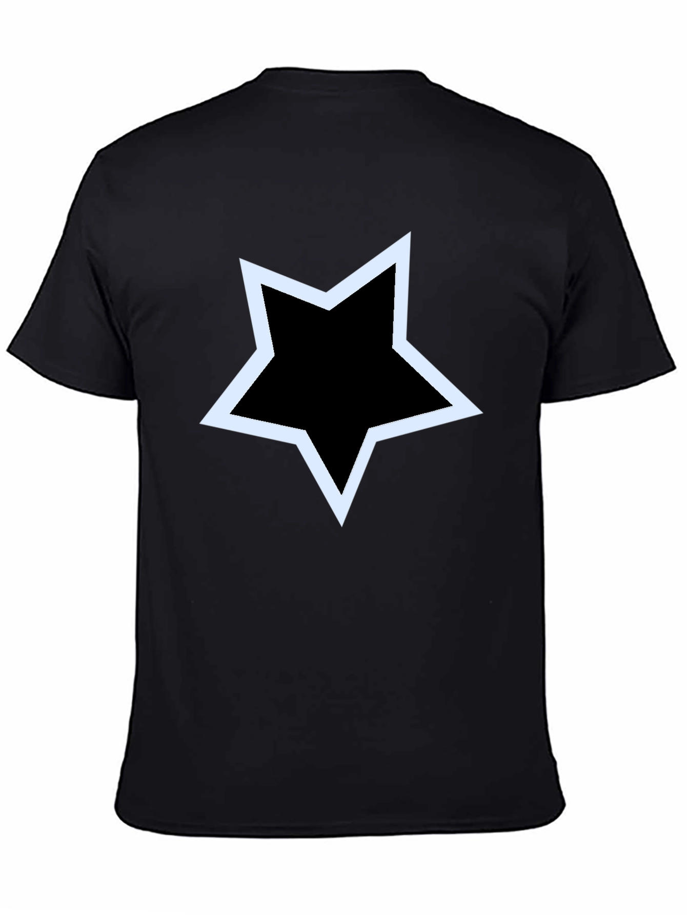Star Graphic Black T-Shirt - Casual Style