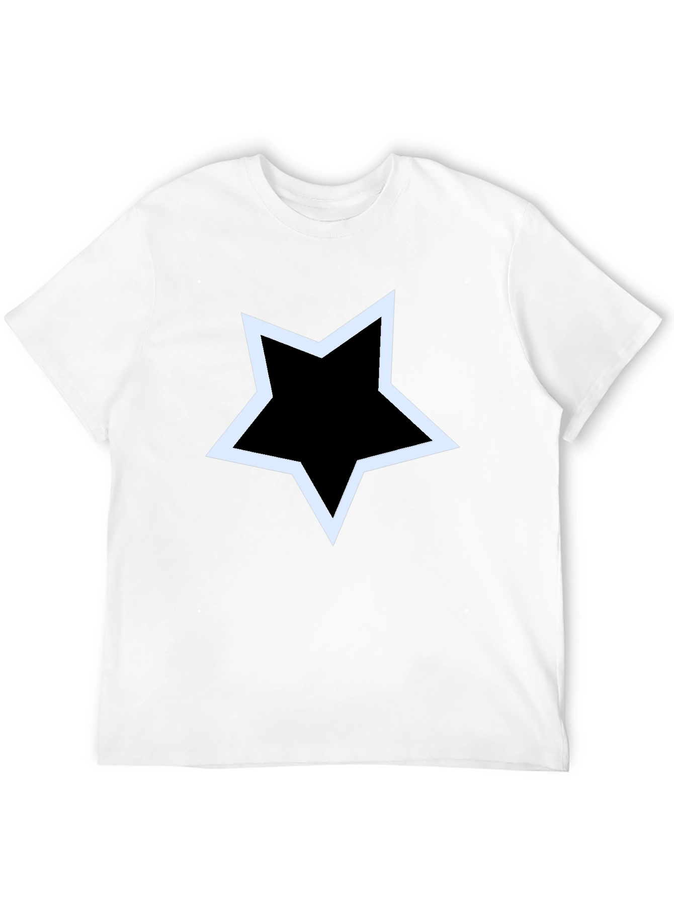 Star Graphic Black T-Shirt - Casual Style