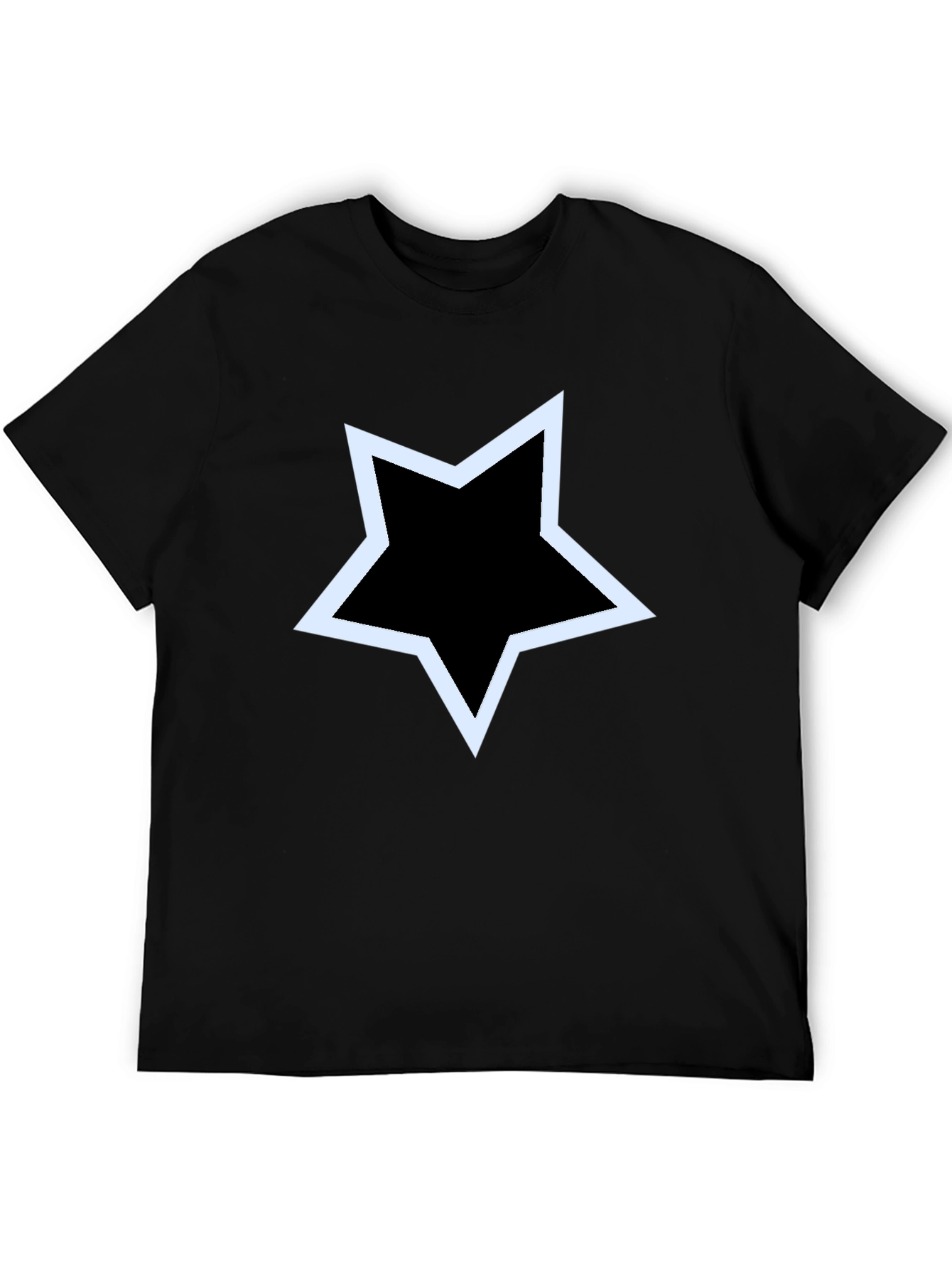 Star Graphic Black T-Shirt - Casual Style