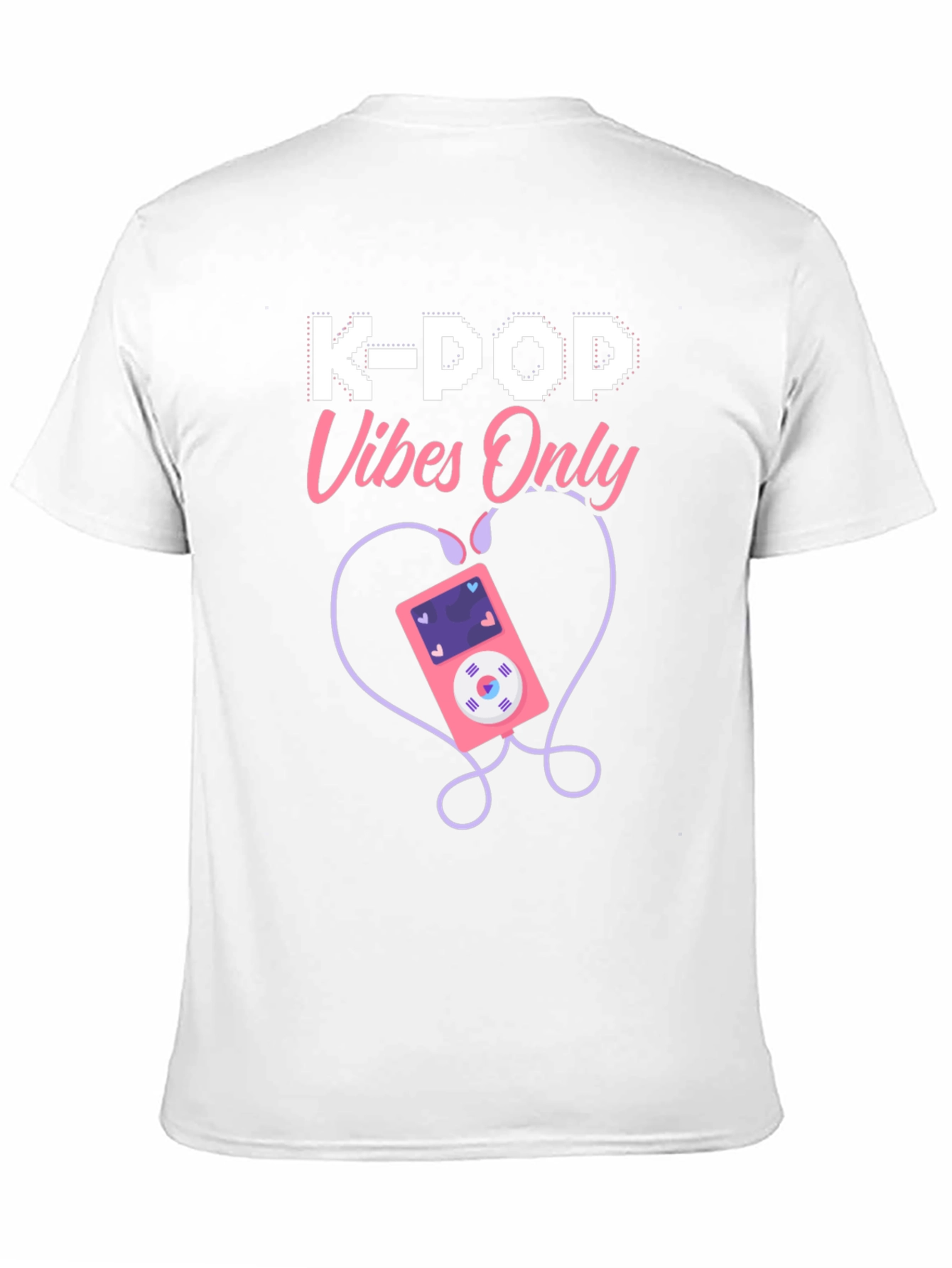 K-Pop Vibes Only Graphic T-Shirt
