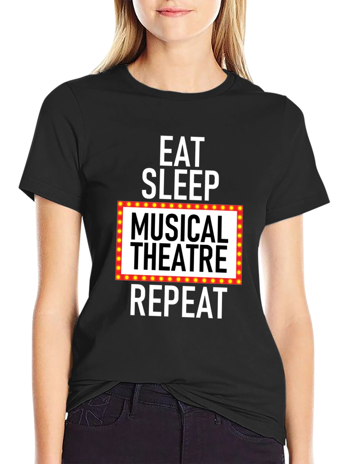 Eat Sleep Musical Theatre Repeat T-Shirt