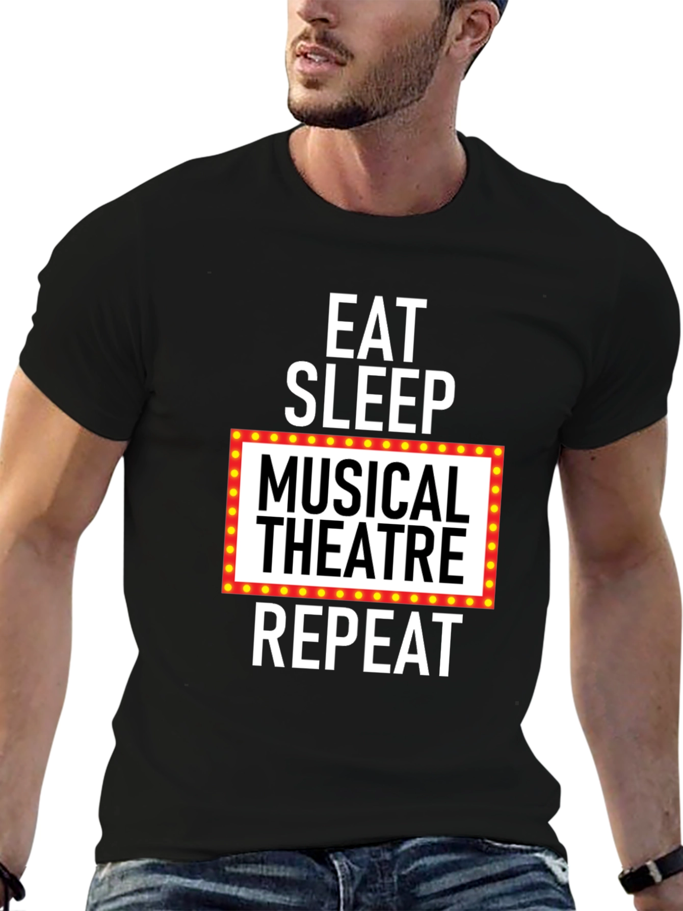 Eat Sleep Musical Theatre Repeat T-Shirt