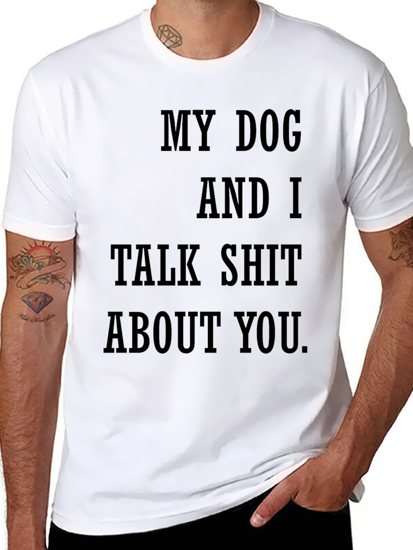 My Dog and I Talk T-Shirt