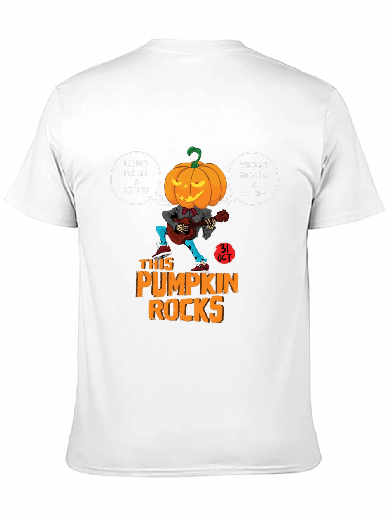 Pumpkin Rocks Halloween T-Shirt