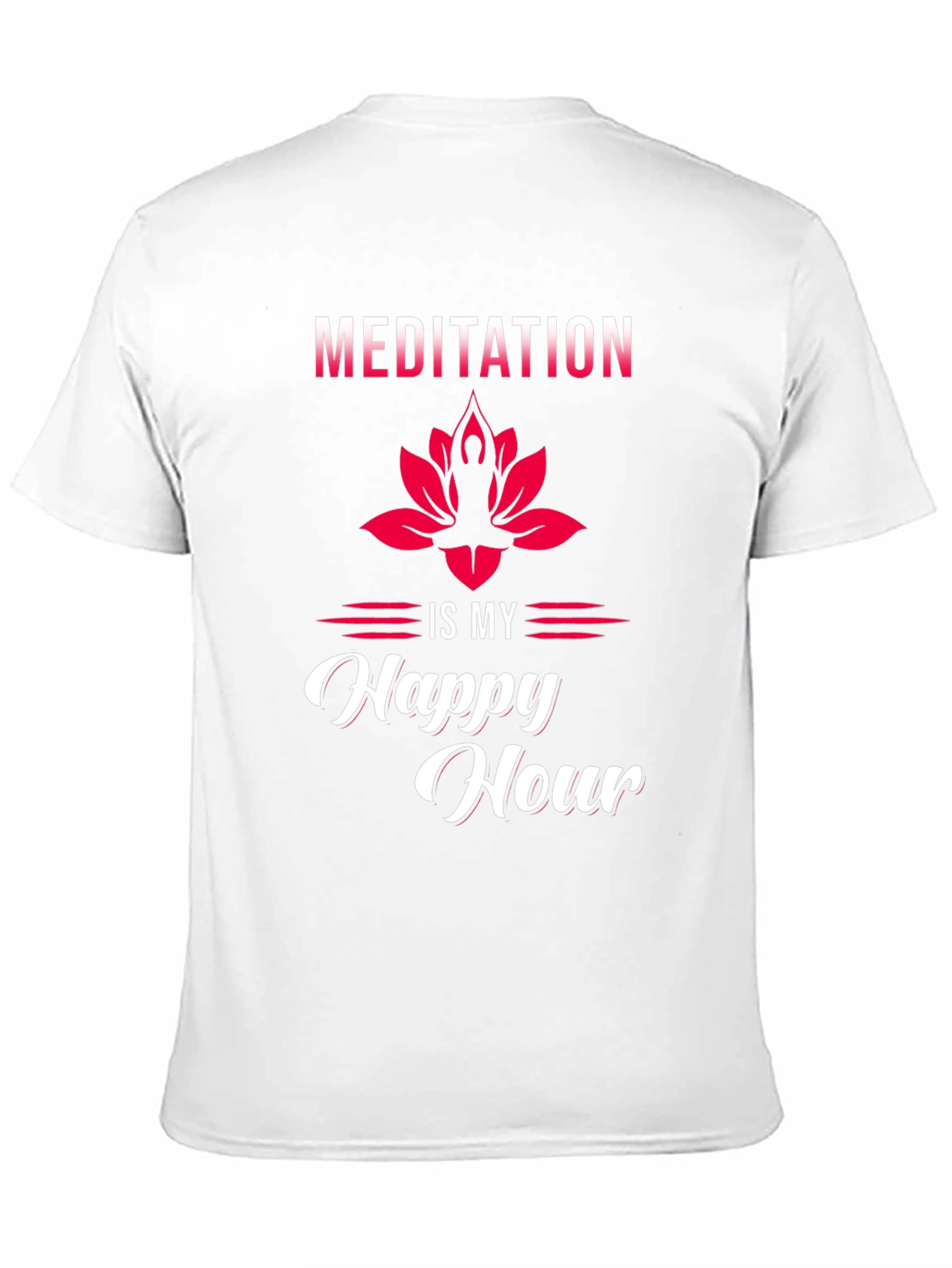 Meditation is My Happy Hour Graphic Tee