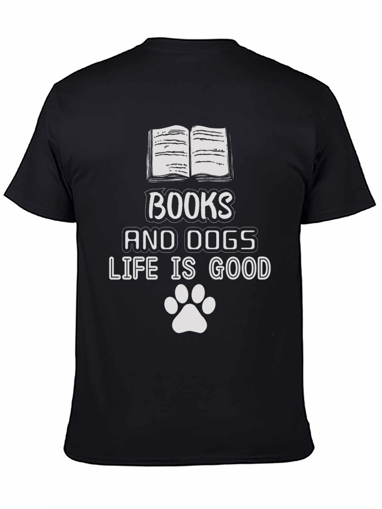Books and Dogs T-Shirt