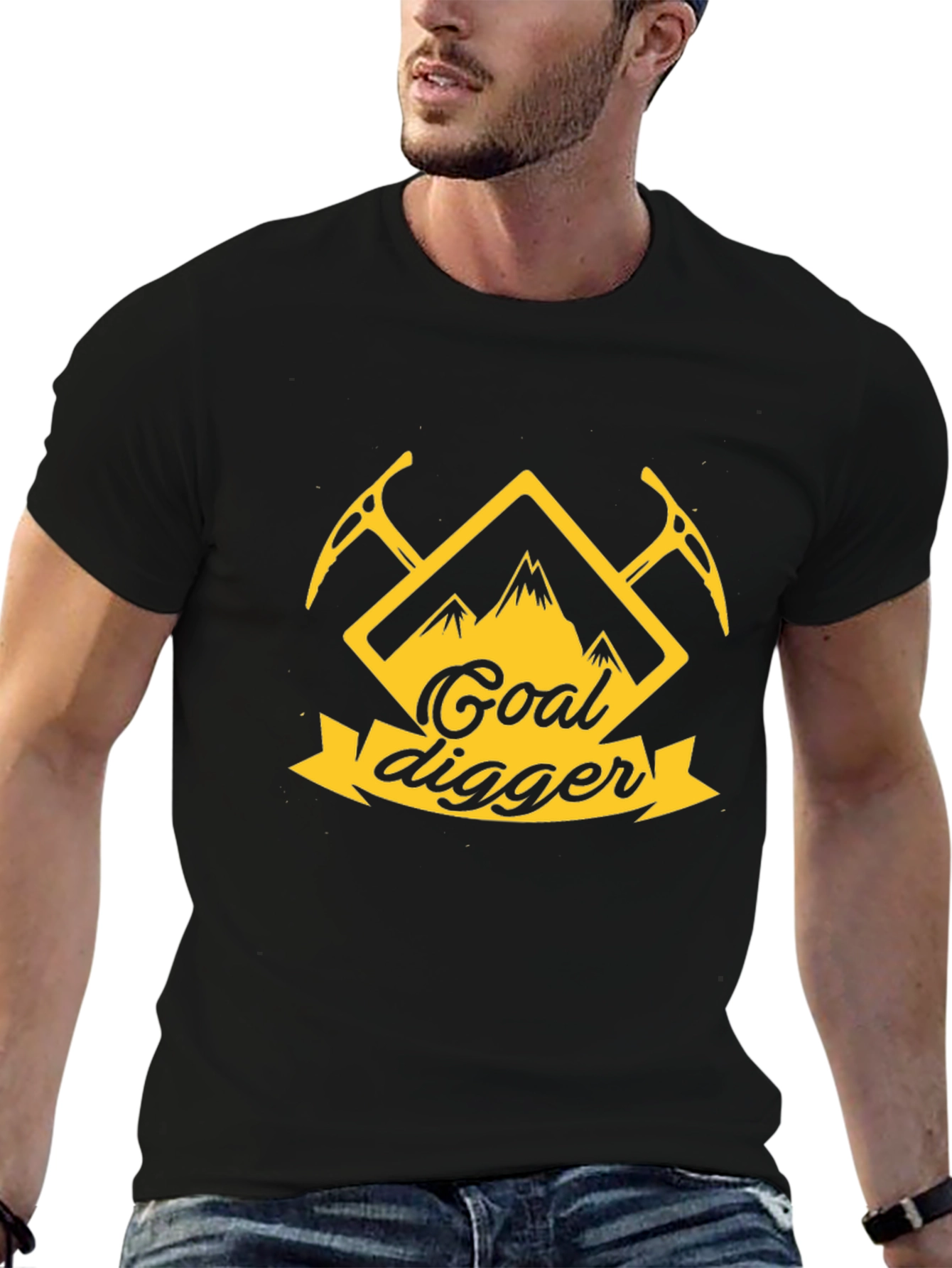 Coal Digger Graphic Tee - Black