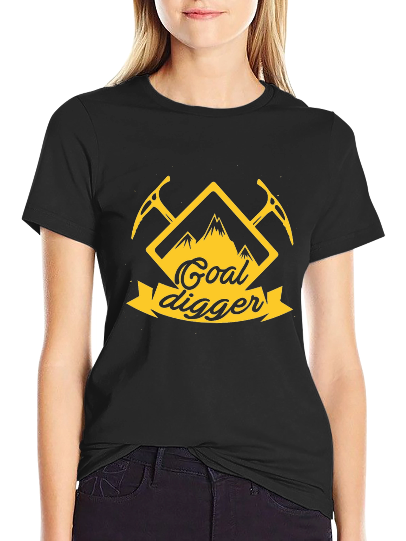 Coal Digger Graphic Tee - Black