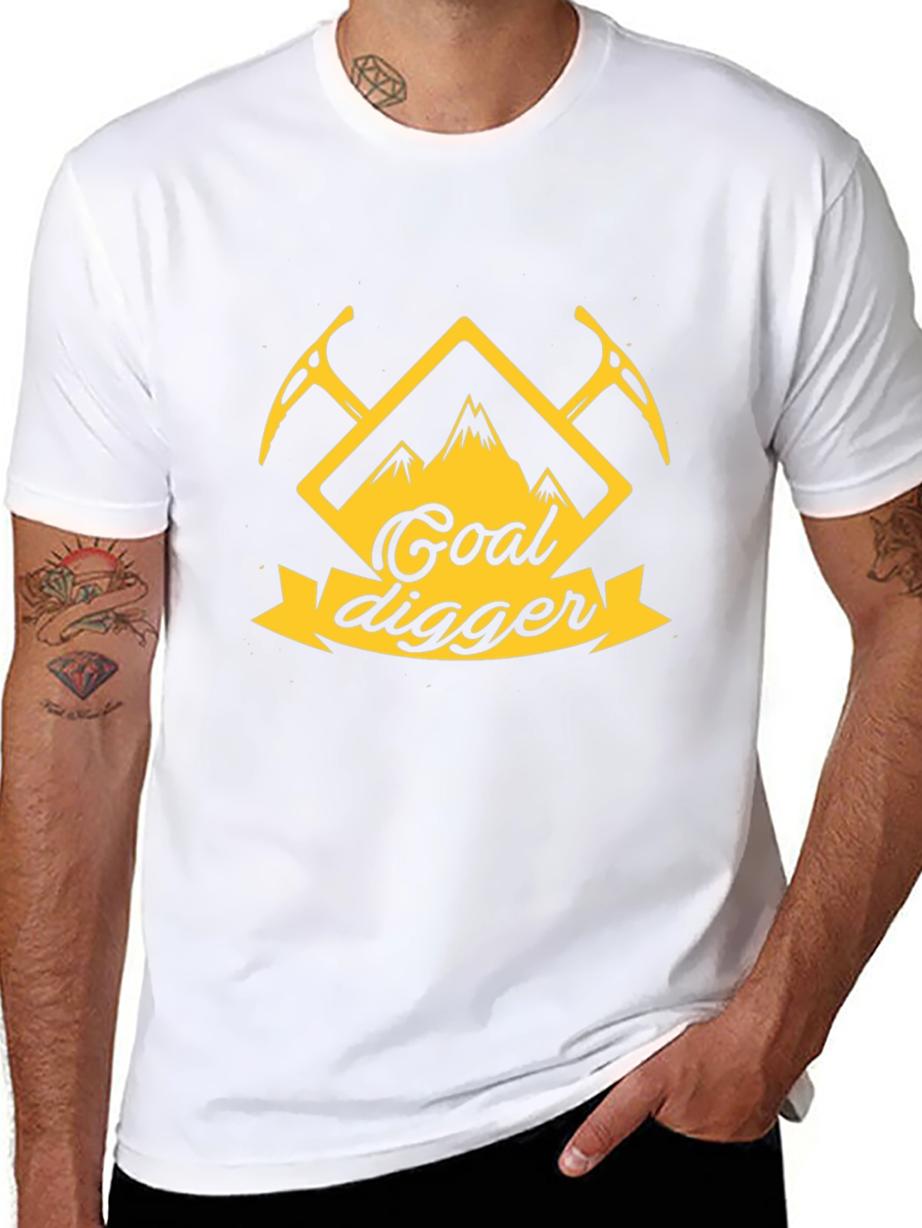 Coal Digger Graphic Tee - Black