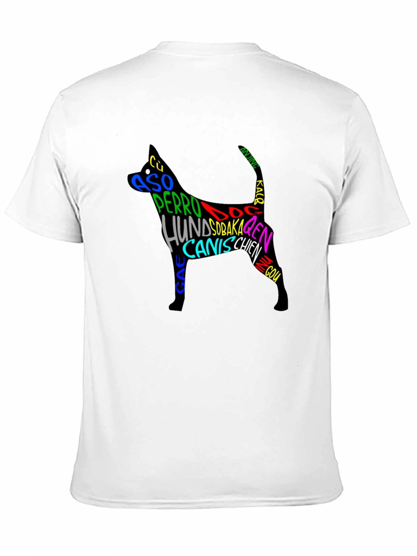 Dog Breeds Black T-Shirt