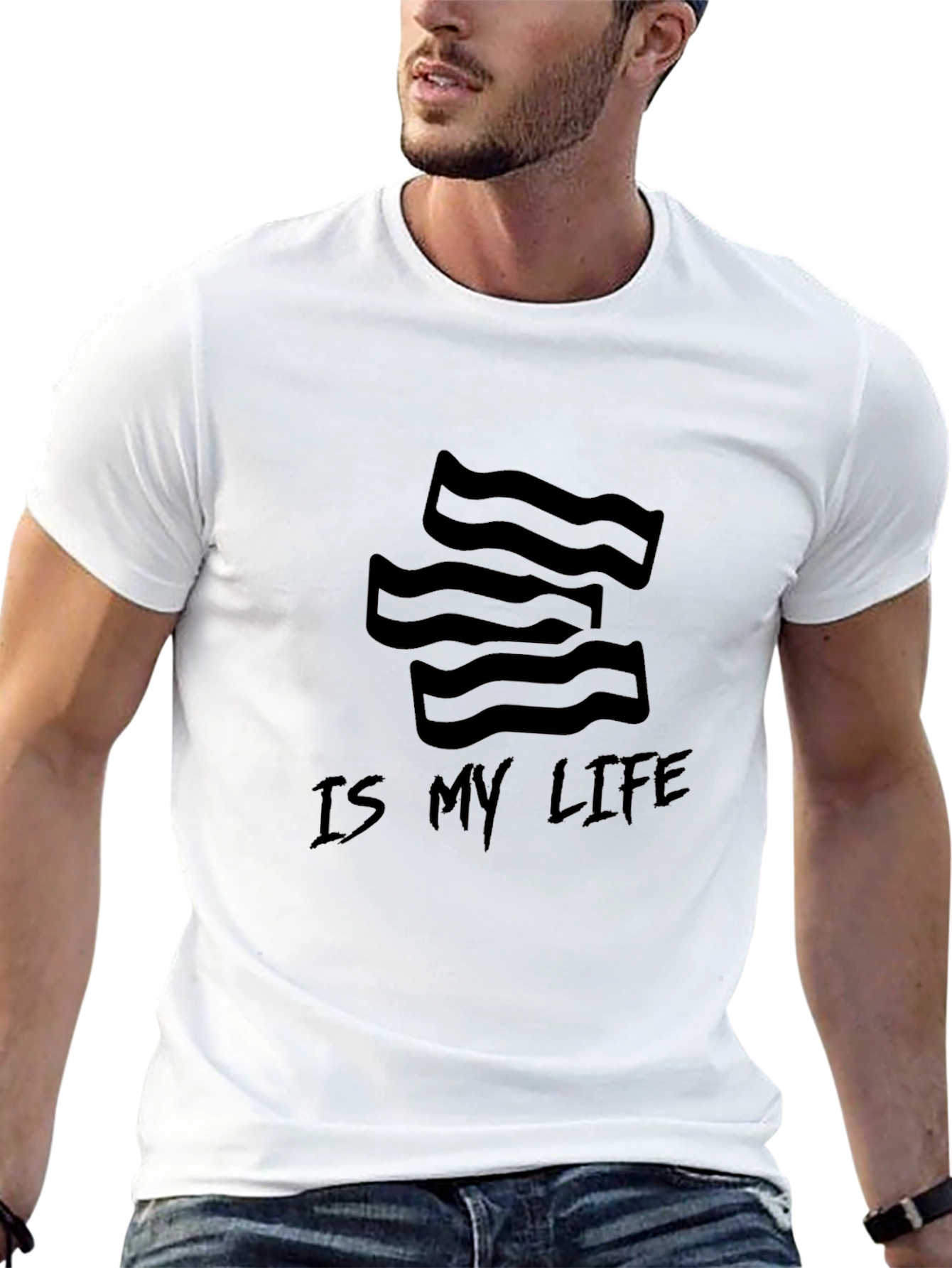 Bacon is My Life Graphic Tee