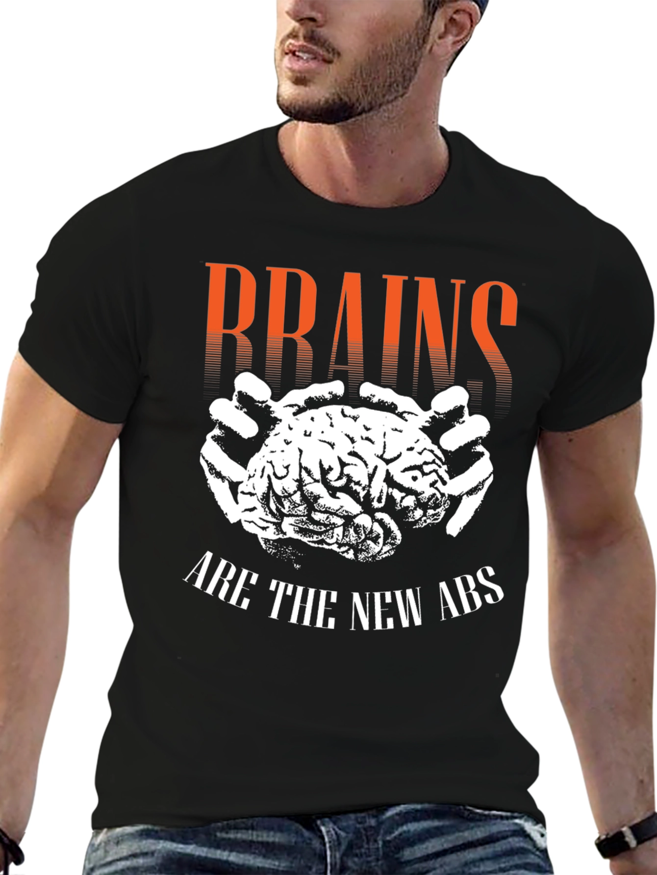 Brains are the New Abs T-Shirt