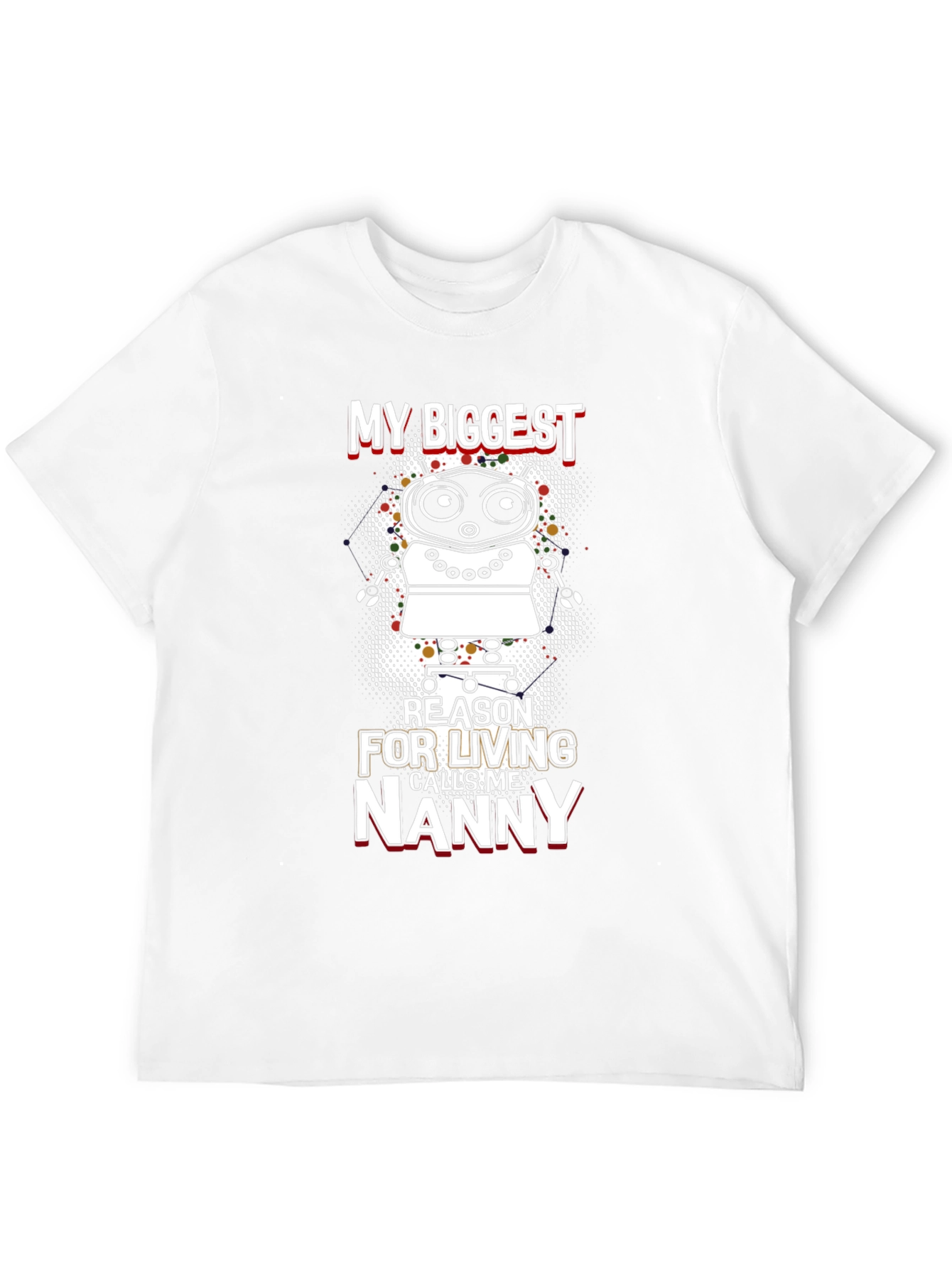 My Biggest Reason Robot Graphic T-Shirt