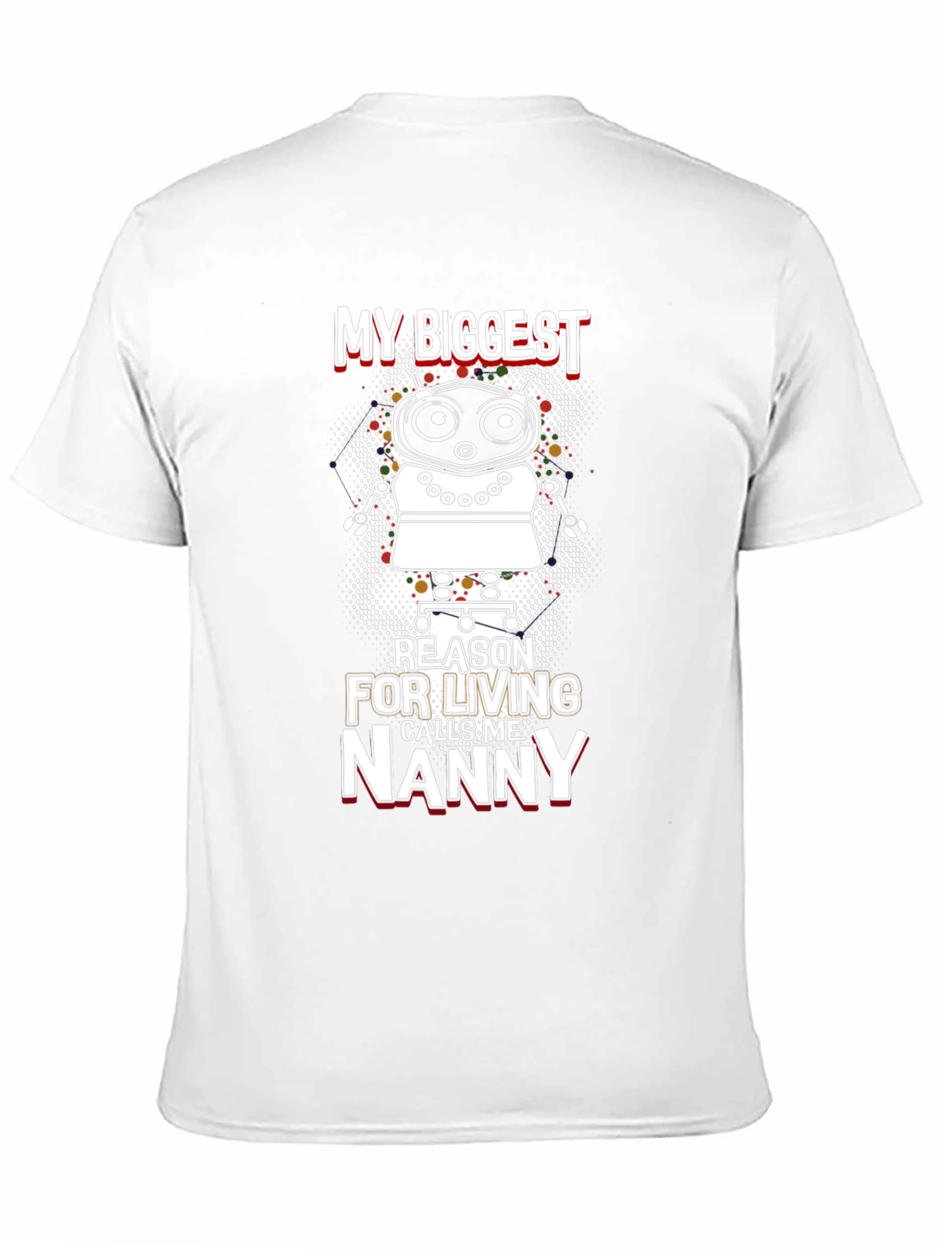 My Biggest Reason Robot Graphic T-Shirt