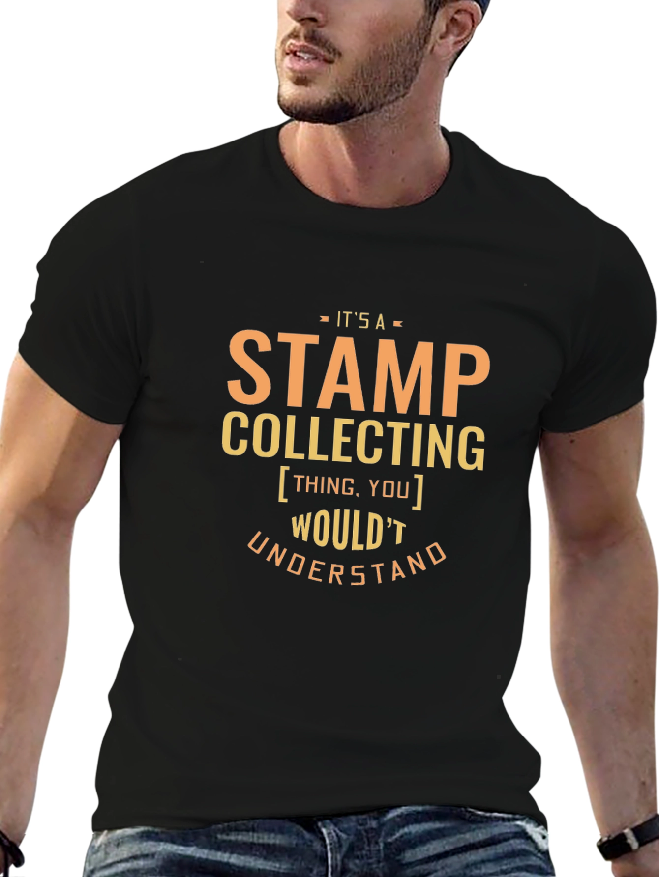 Stamp Collecting T-Shirt for Hobby Enthusiasts