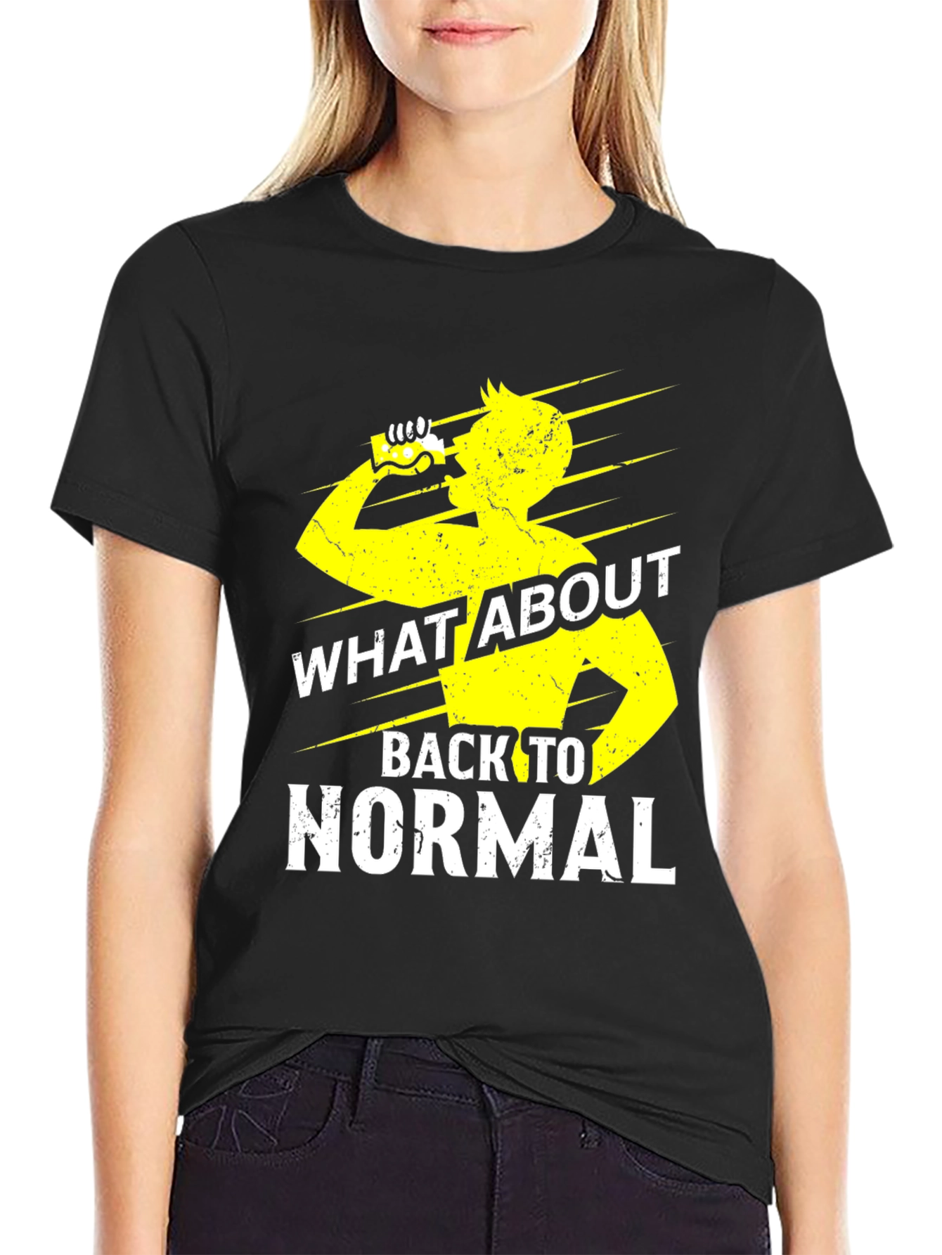What About Back To Normal Graphic Tee