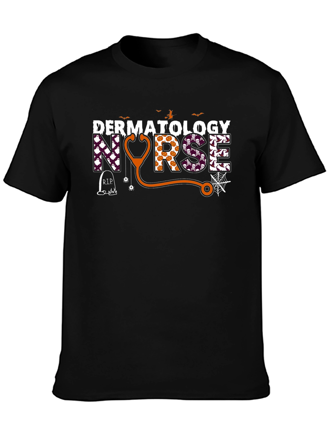 Dermatology Nurse Halloween T-Shirt