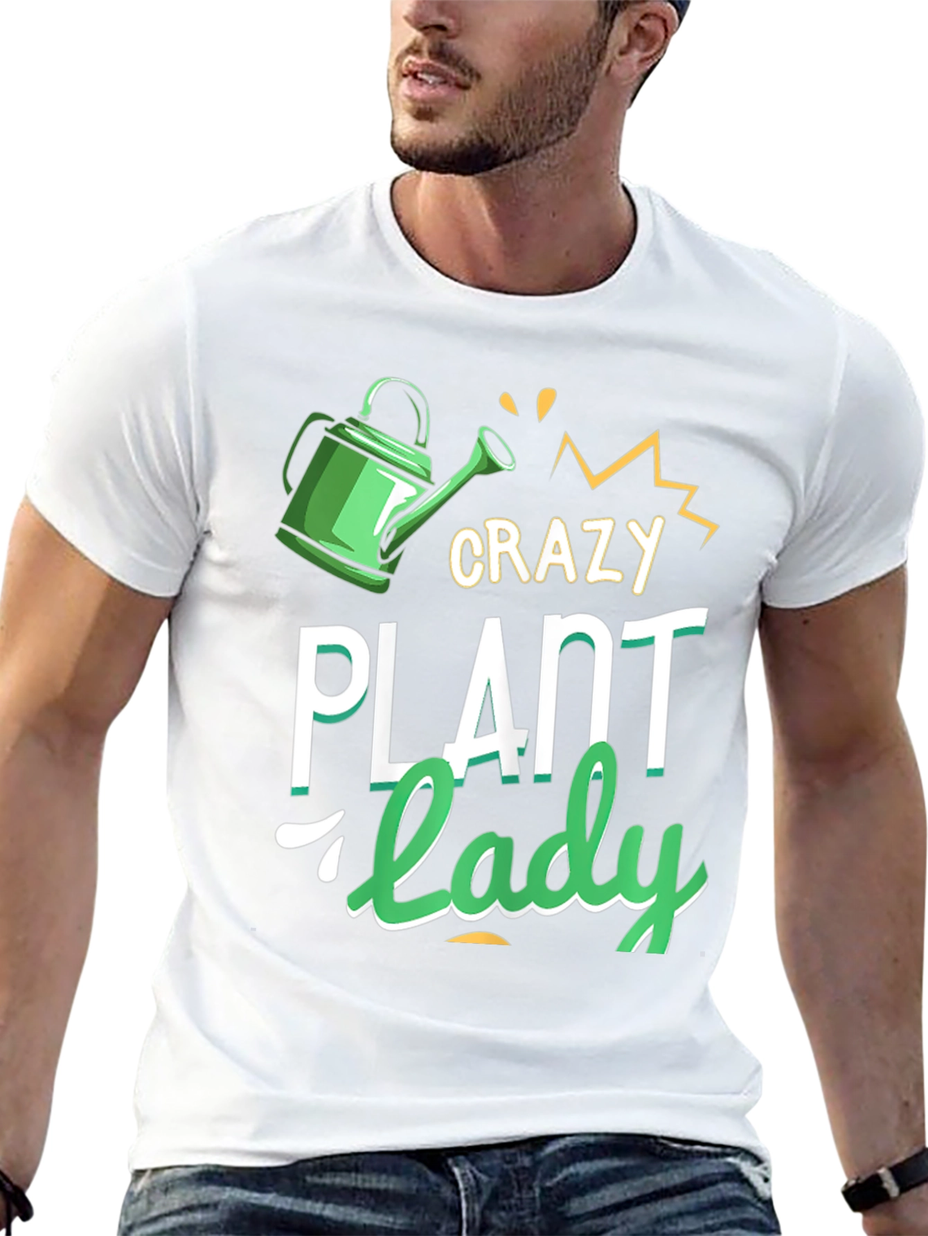 Crazy Plant Lady T-Shirt - Gardener Tee