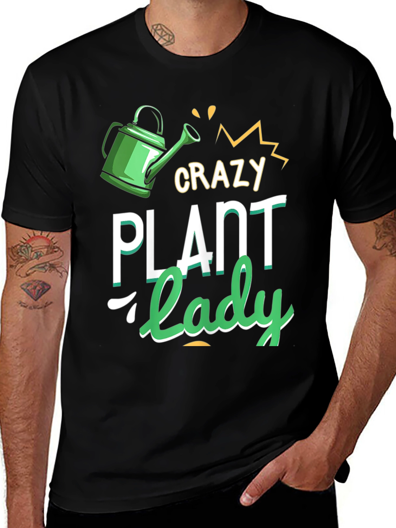 Crazy Plant Lady T-Shirt - Gardener Tee