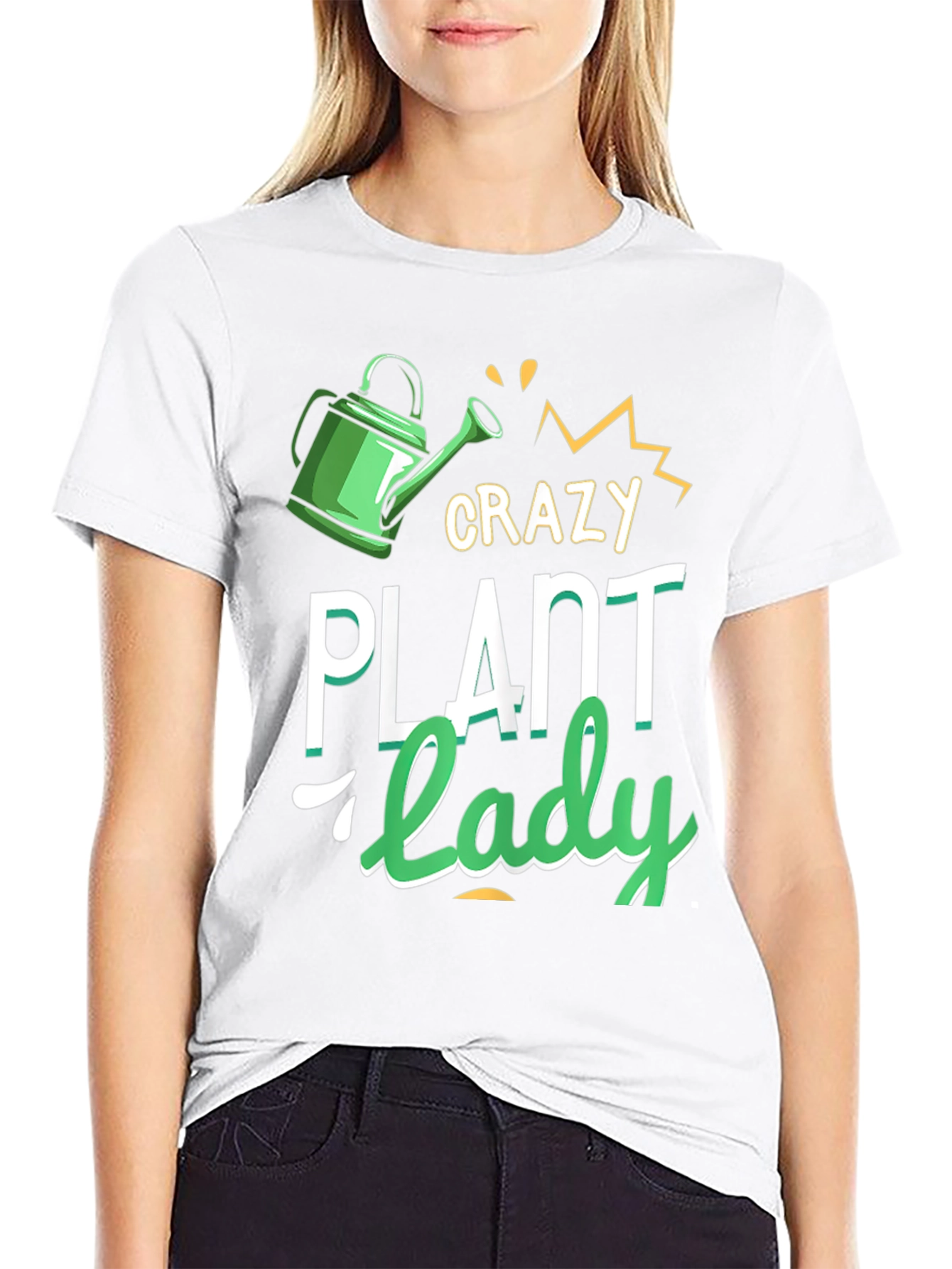 Crazy Plant Lady T-Shirt - Gardener Tee