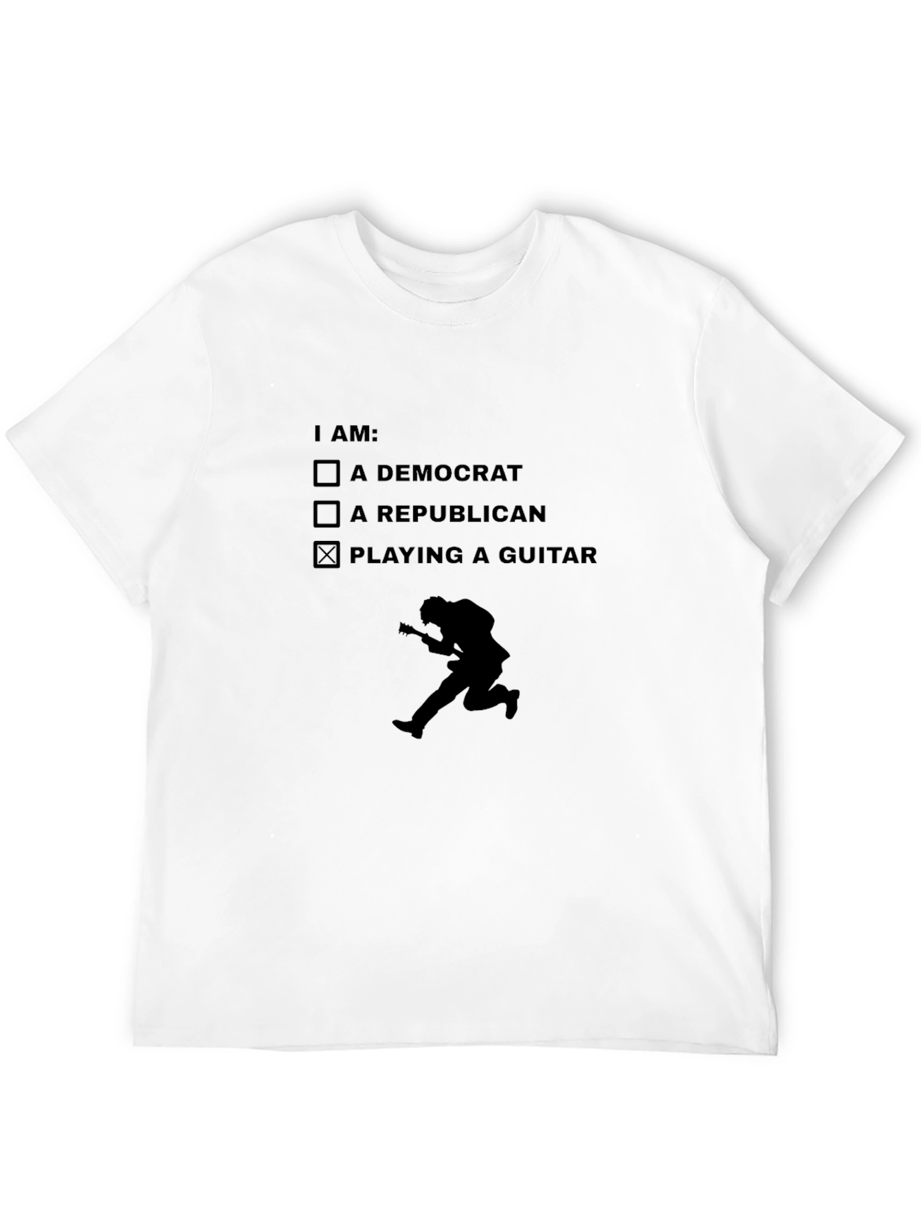 I Am Playing a Guitar T-Shirt