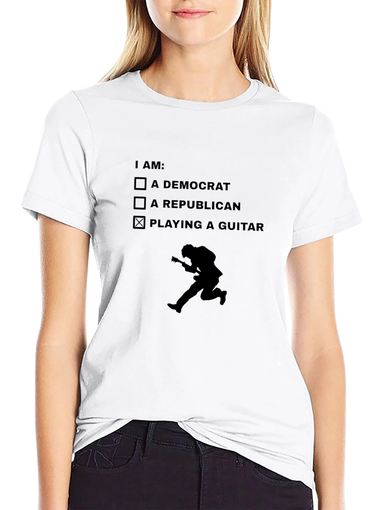 I Am Playing a Guitar T-Shirt