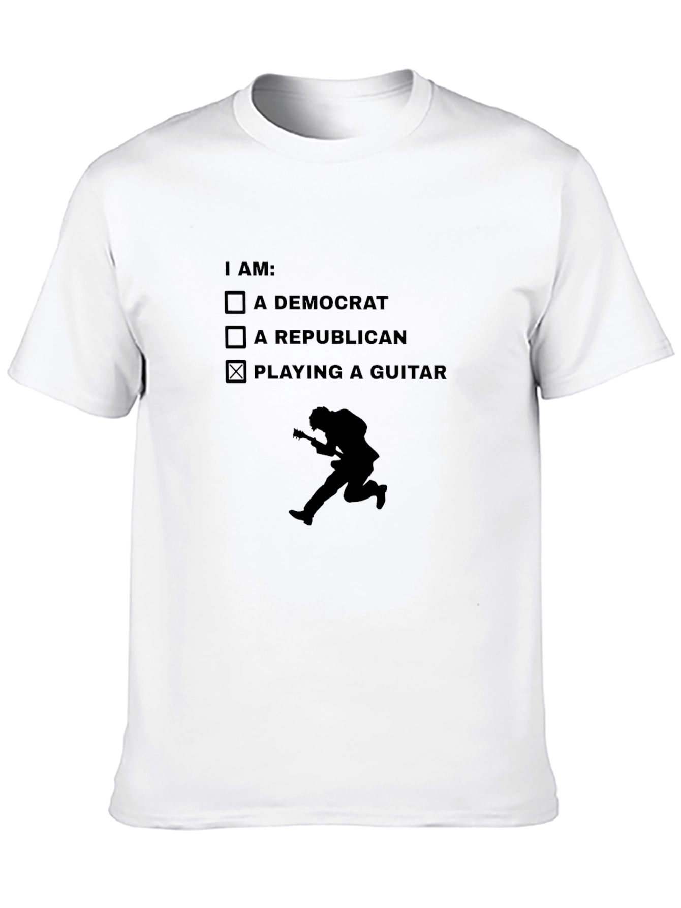 I Am Playing a Guitar T-Shirt