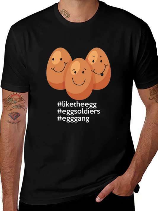 Egg Gang T-Shirt Funny Egg Soldiers Like the Egg Graphic Tee
