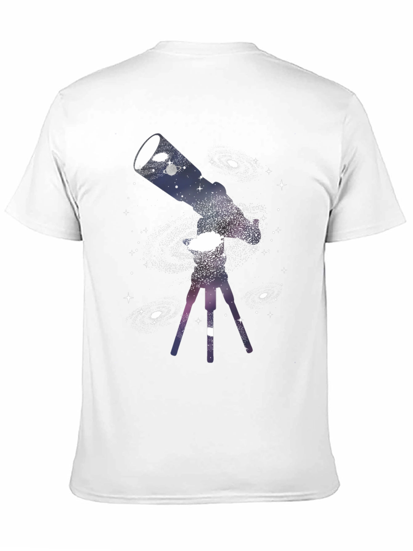 Cosmic Telescope Graphic Tee - Black