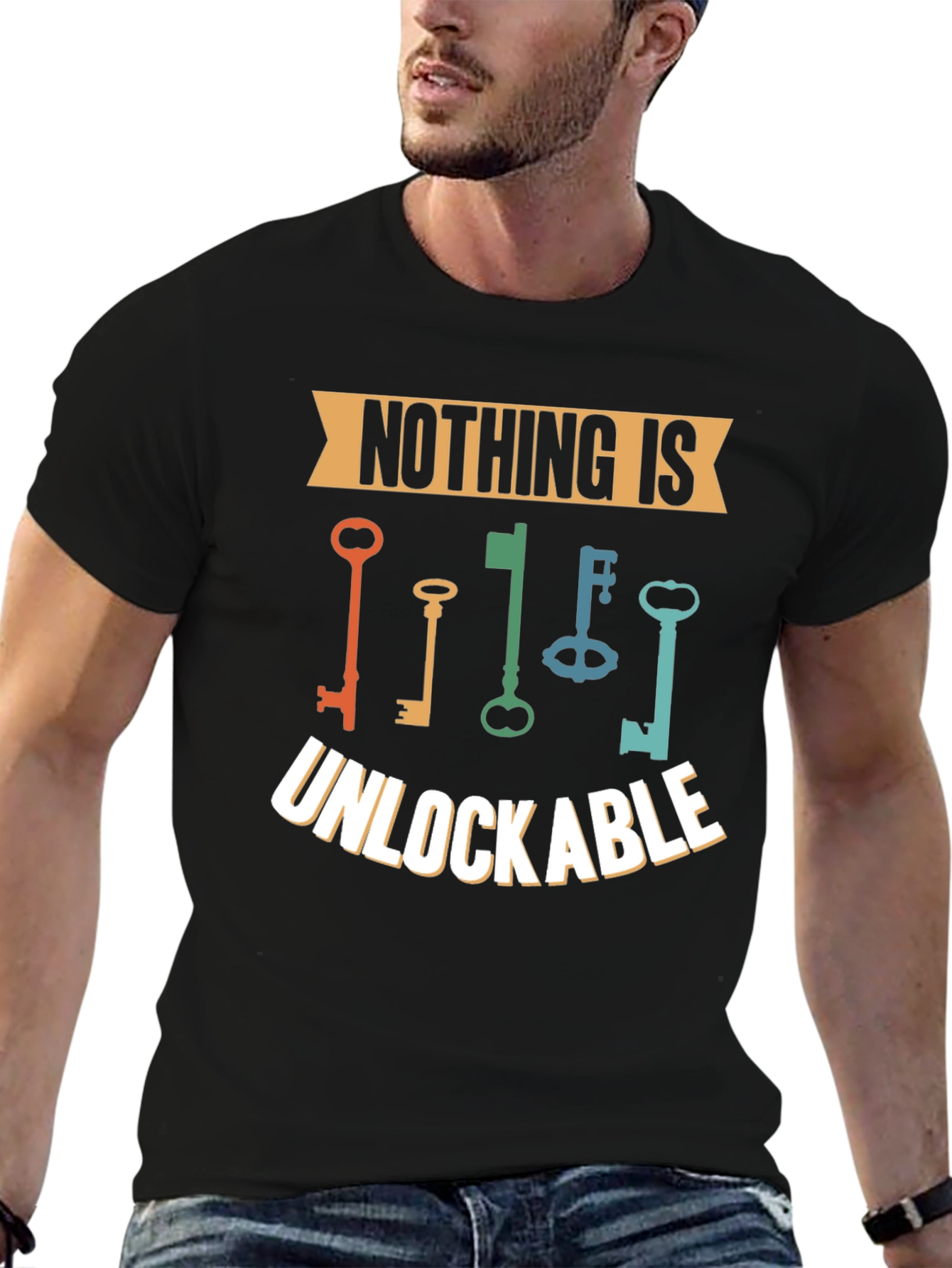 Nothing is Unlockable Graphic T-Shirt