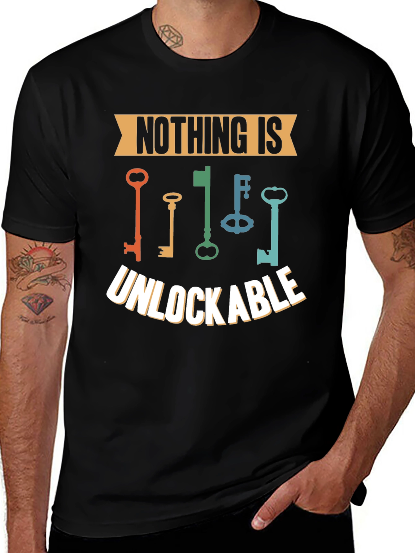 Nothing is Unlockable Graphic T-Shirt