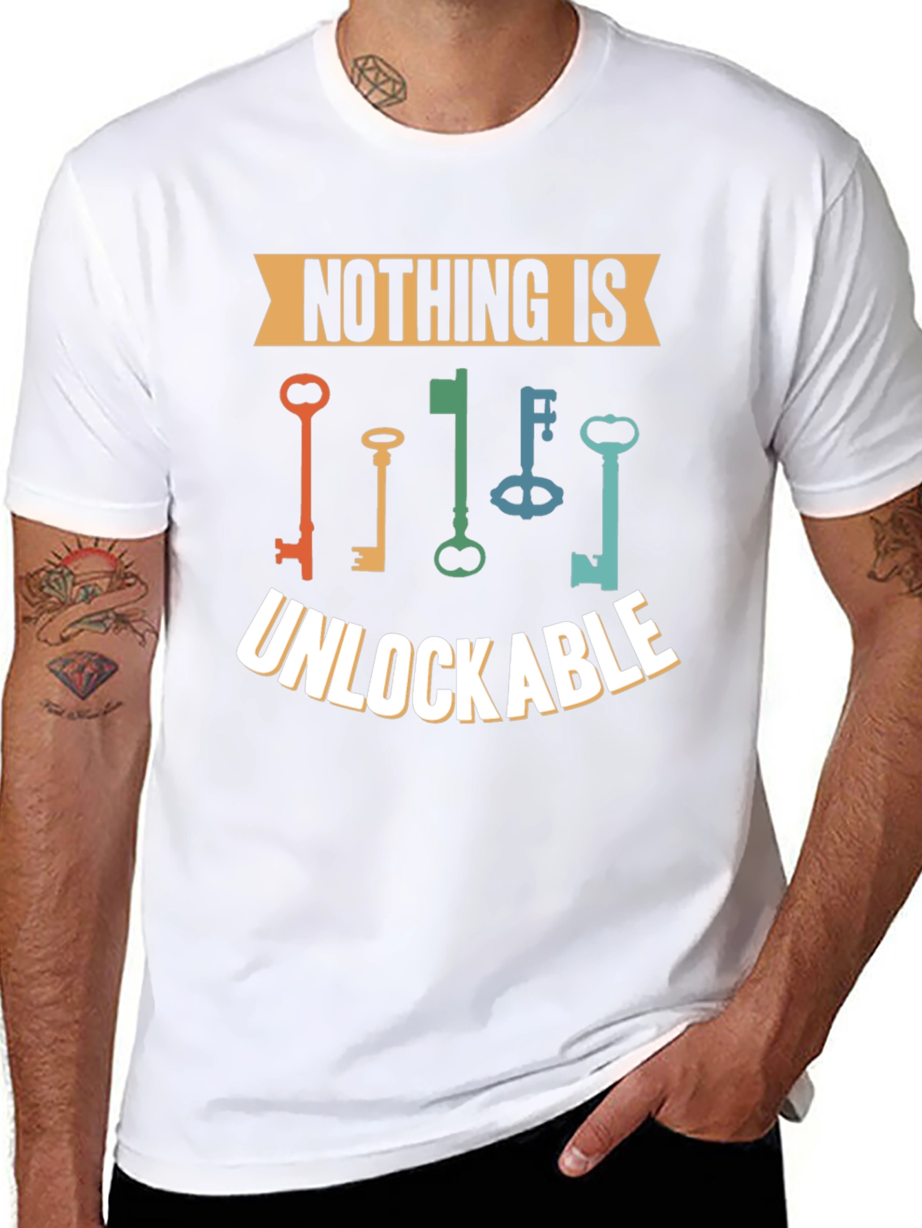 Nothing is Unlockable Graphic T-Shirt