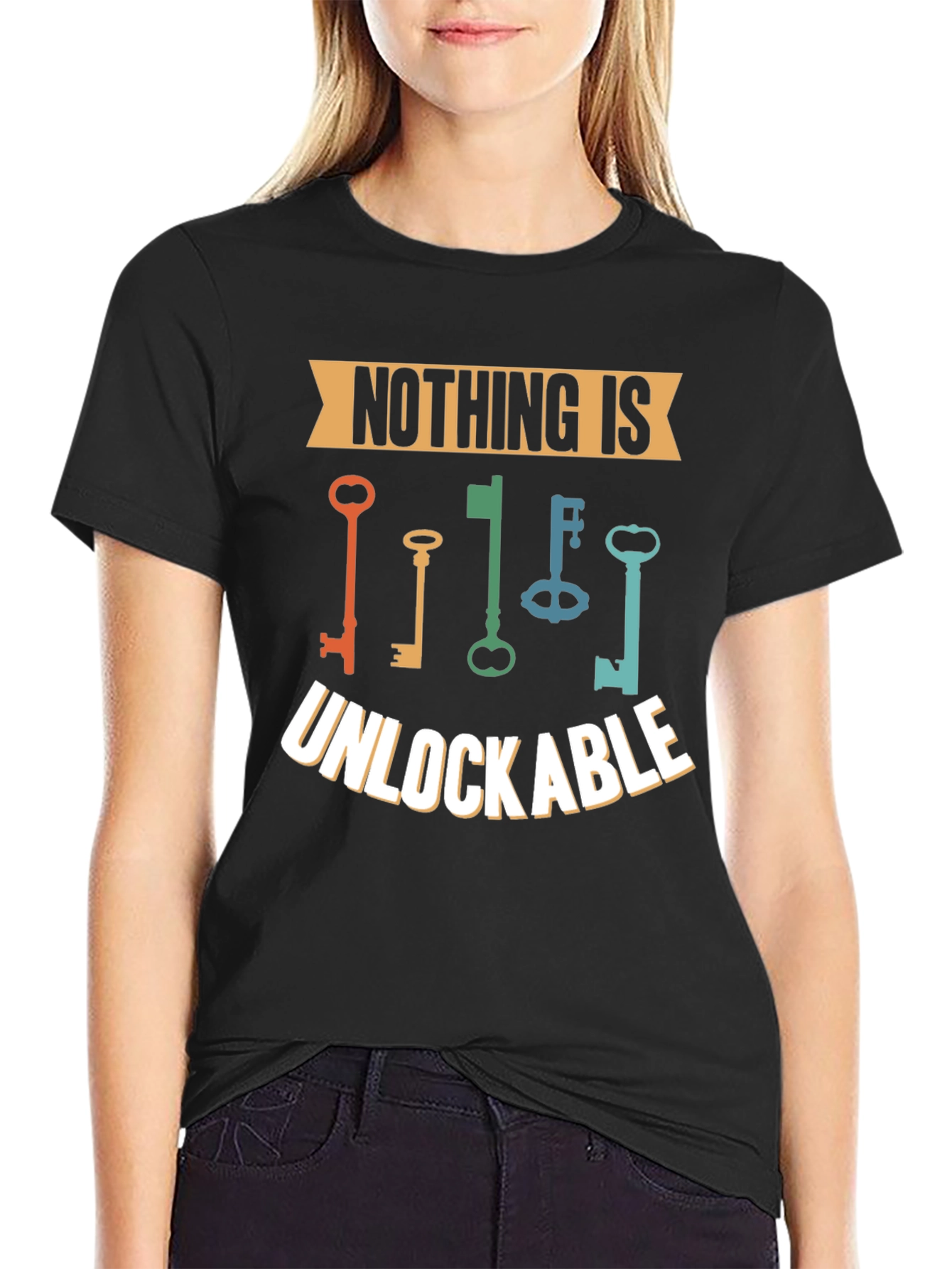 Nothing is Unlockable Graphic T-Shirt