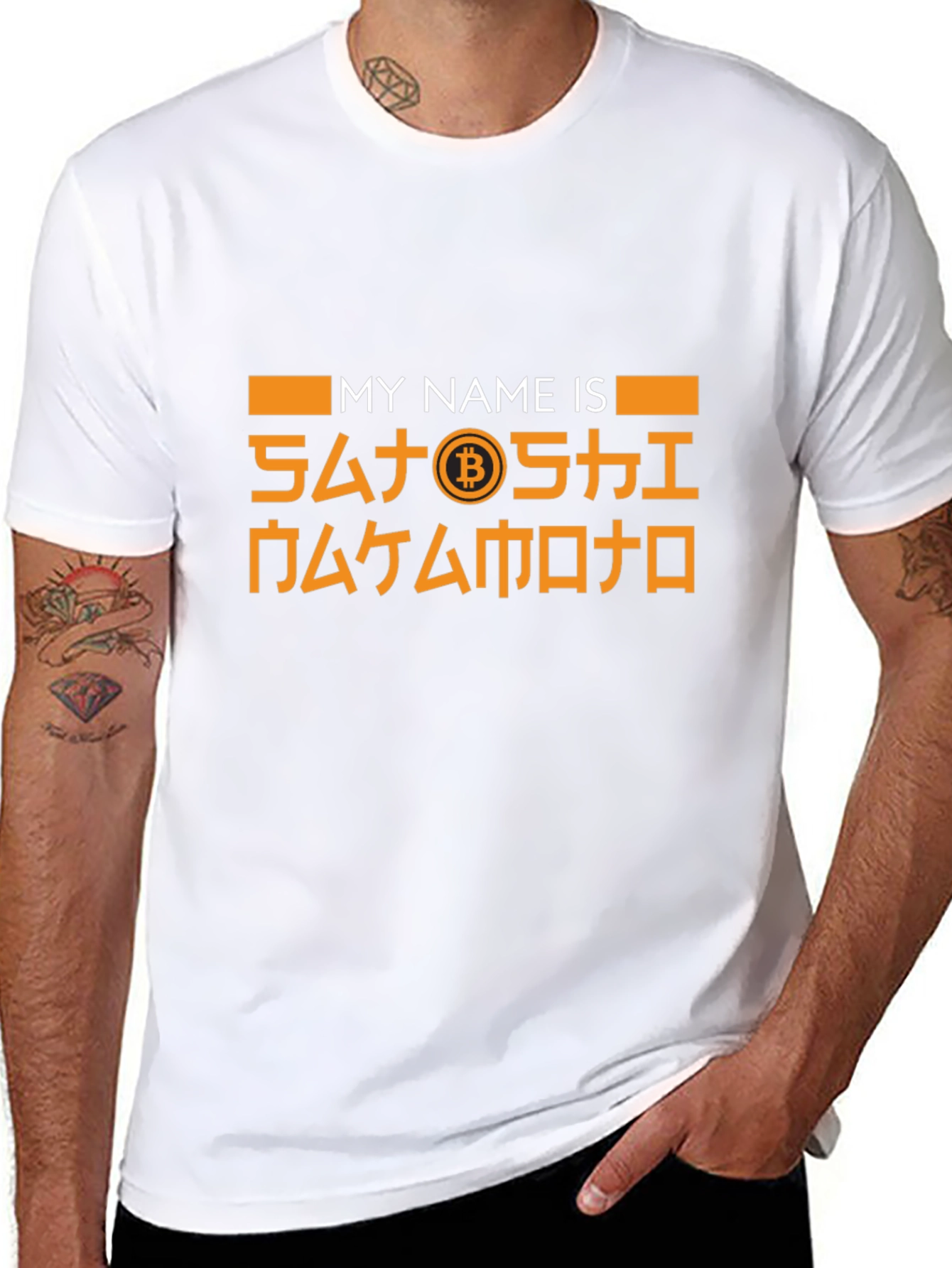 My Name is Satoshi Nakamoto Bitcoin T-Shirt