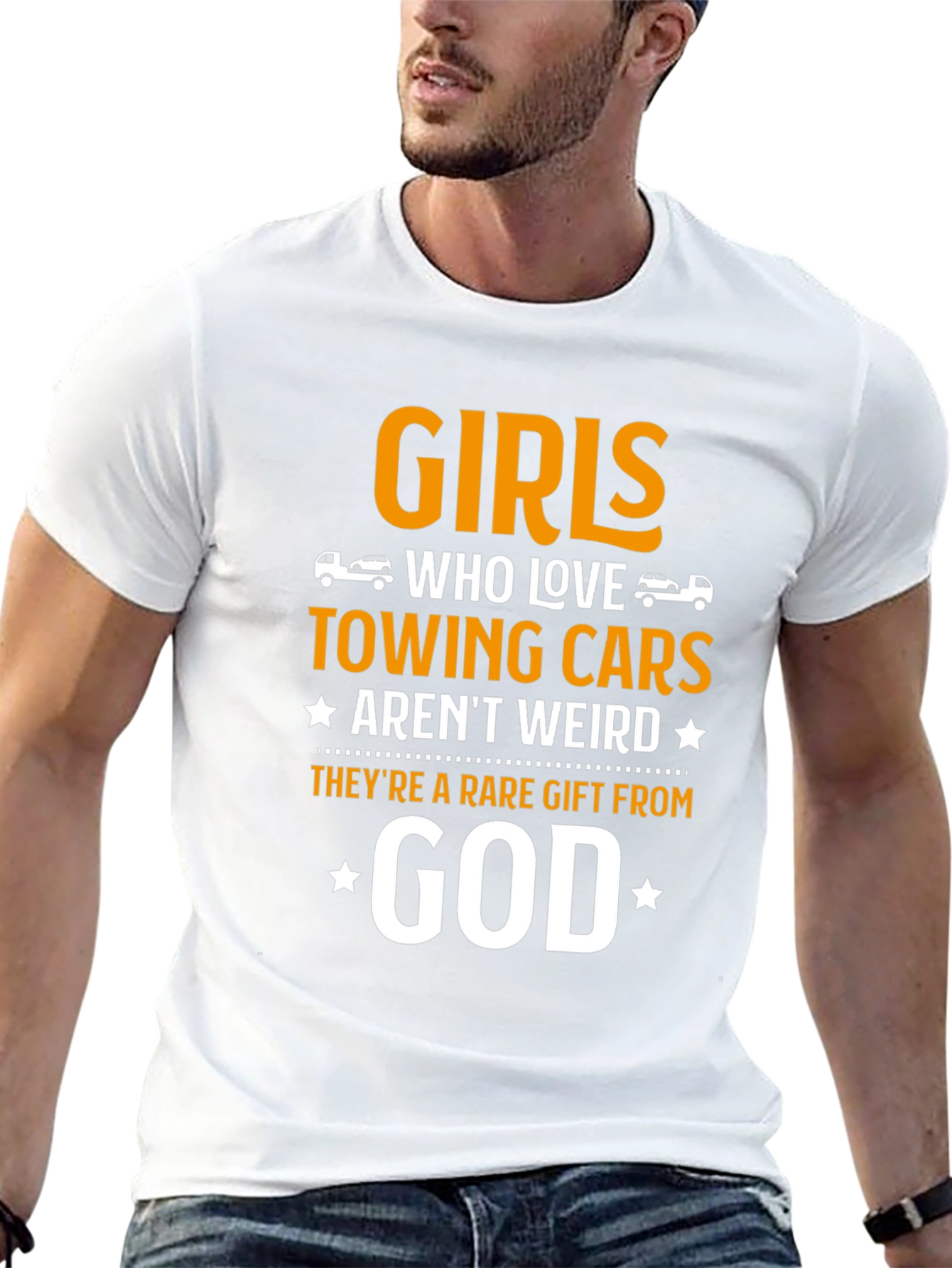 Girls Who Love Towing Cars Graphic Tee - Unisex