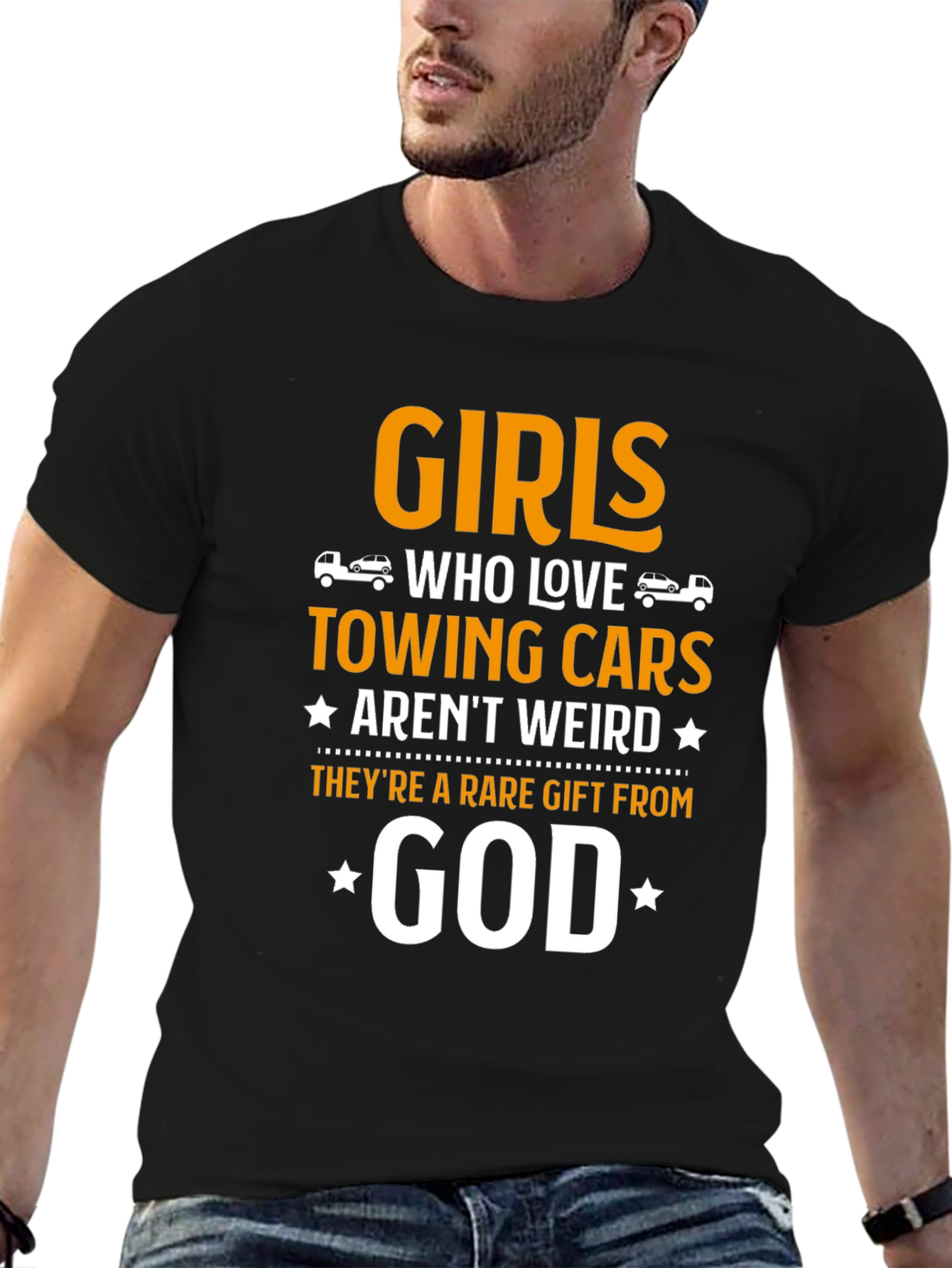 Girls Who Love Towing Cars Graphic Tee - Unisex