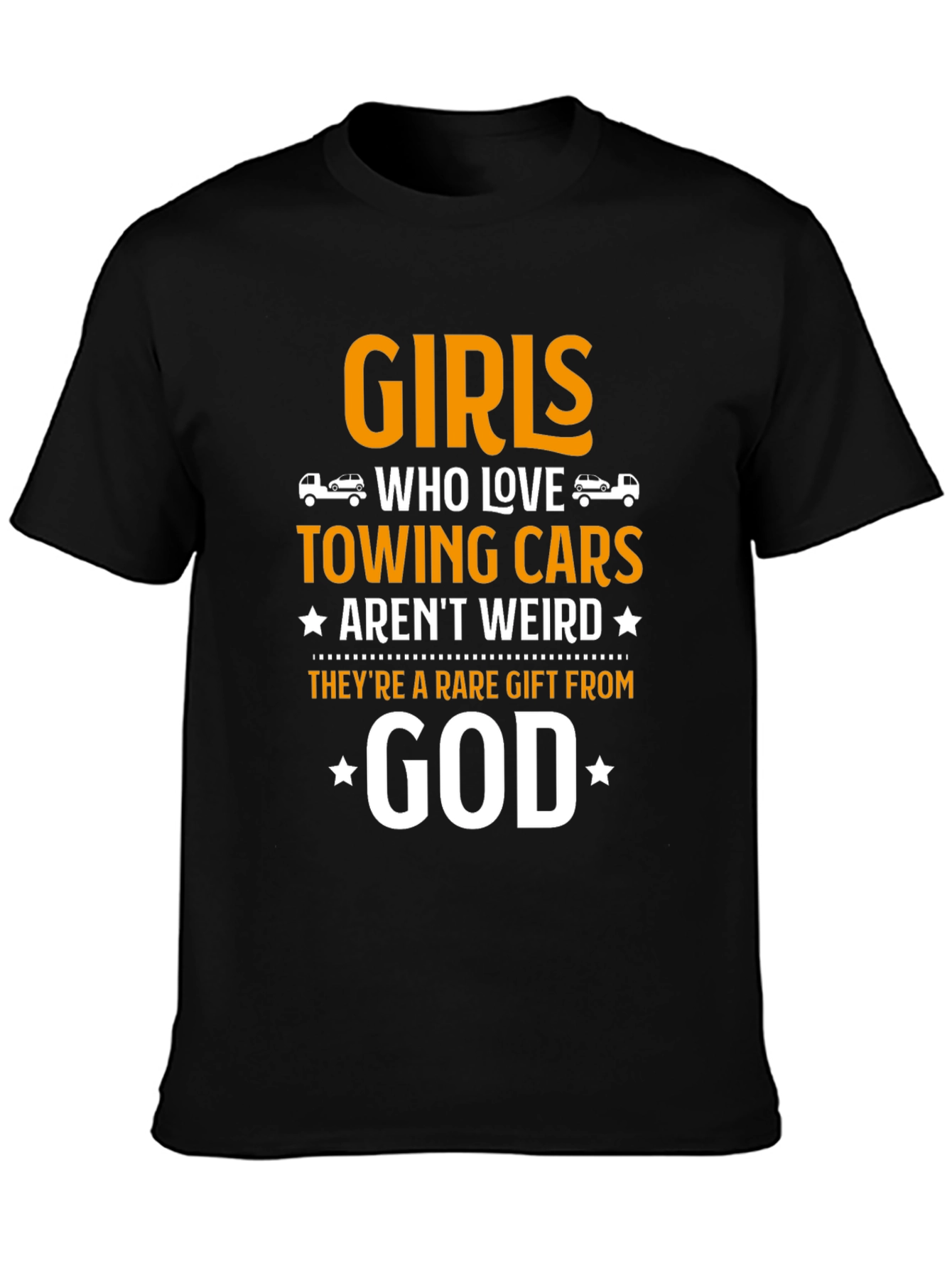 Girls Who Love Towing Cars Graphic Tee - Unisex