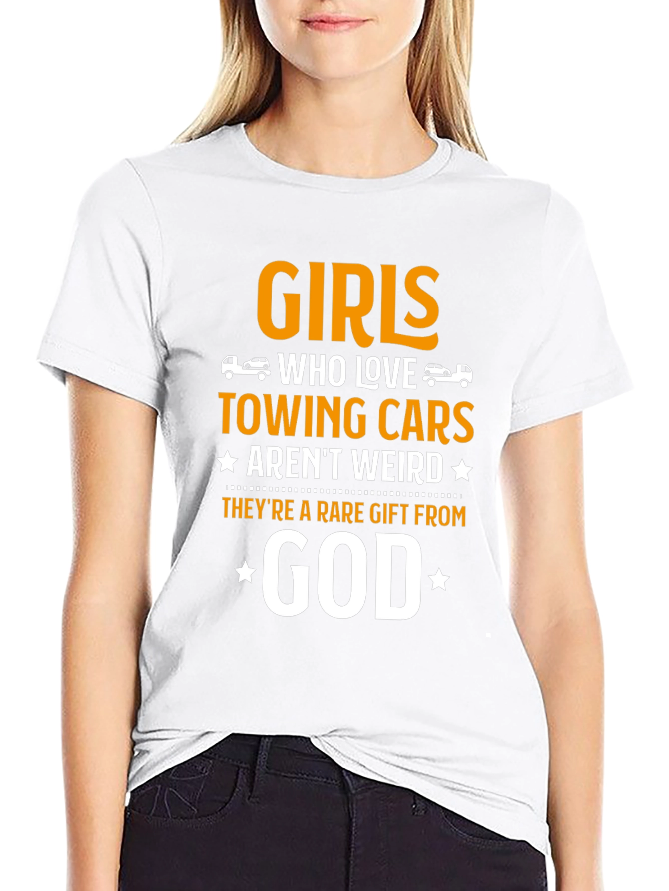 Girls Who Love Towing Cars Graphic Tee - Unisex