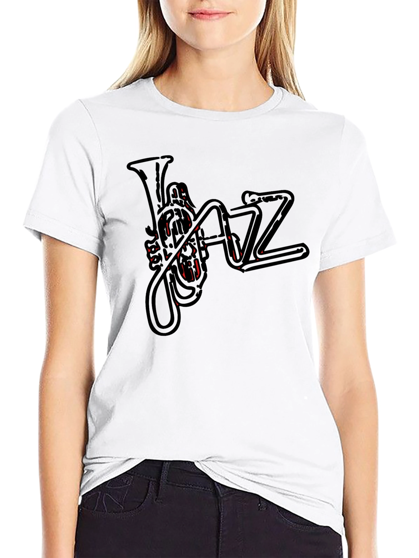 Jazz Music T-Shirt - Trumpet Design