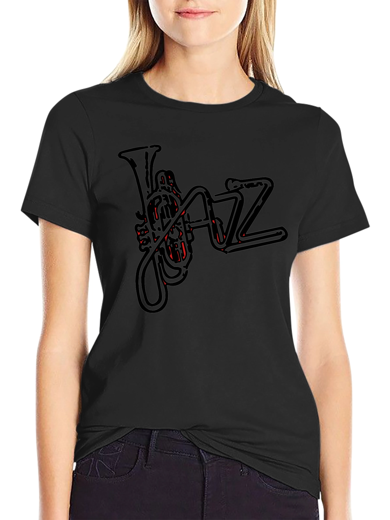 Jazz Music T-Shirt - Trumpet Design