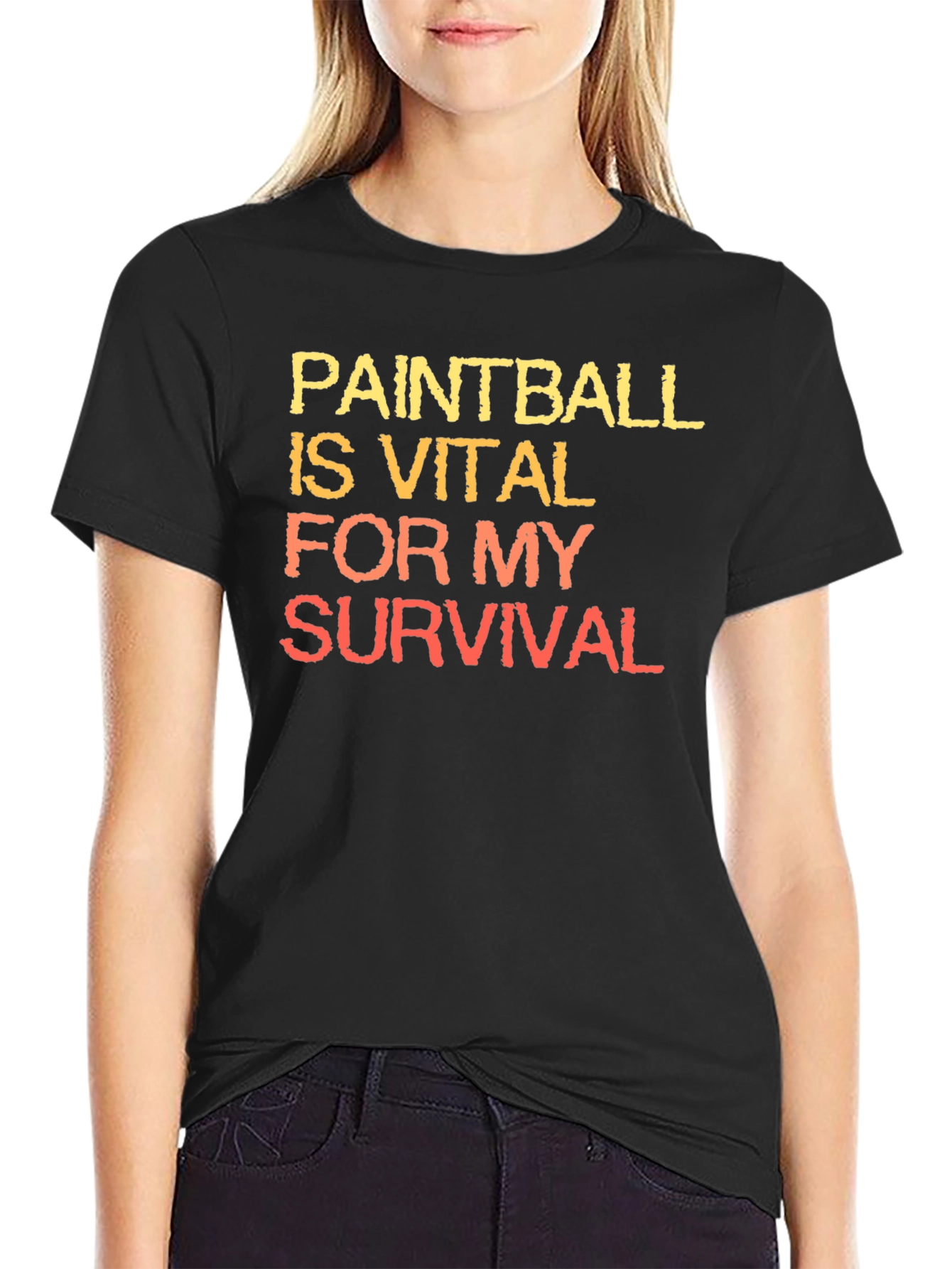 Paintball Survival Graphic T-Shirt - Gamer Style
