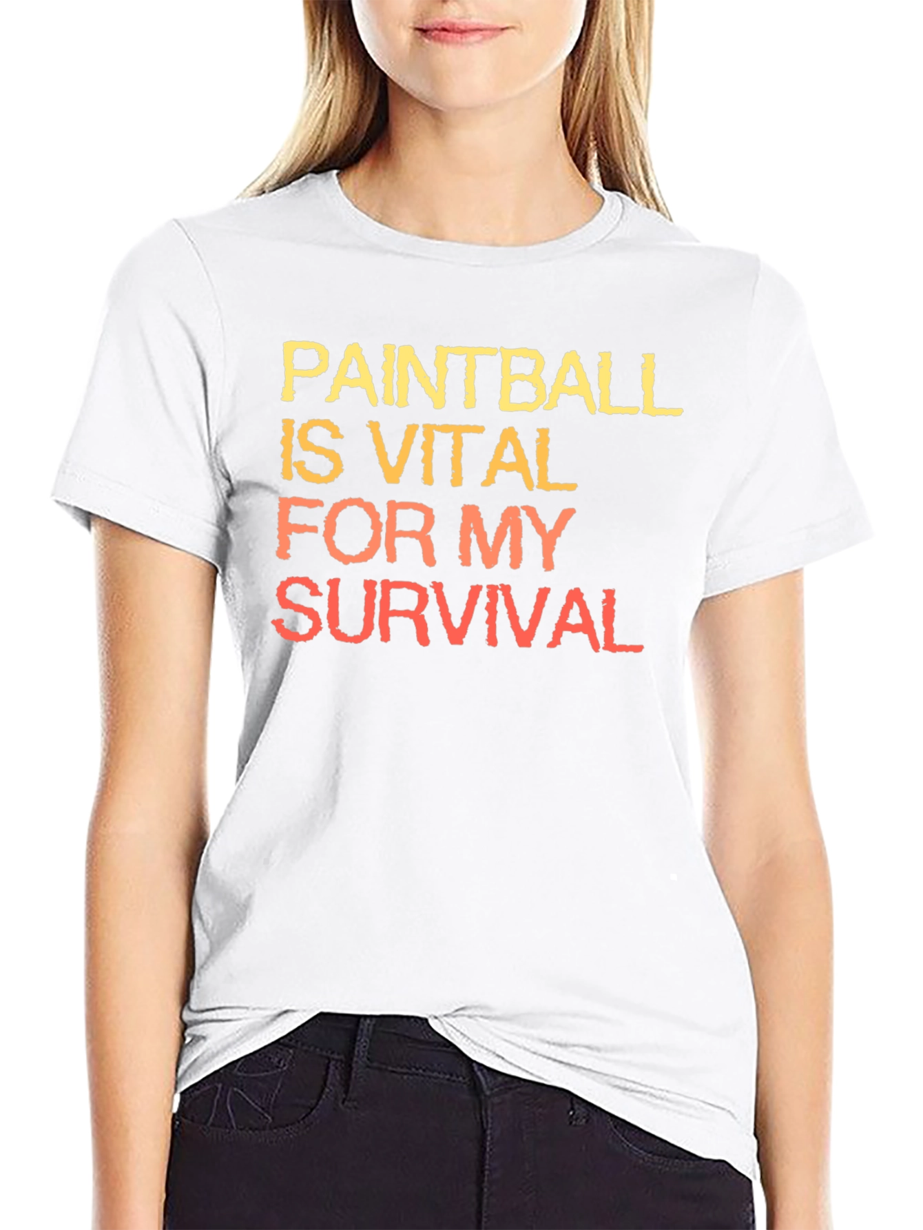 Paintball Survival Graphic T-Shirt - Gamer Style