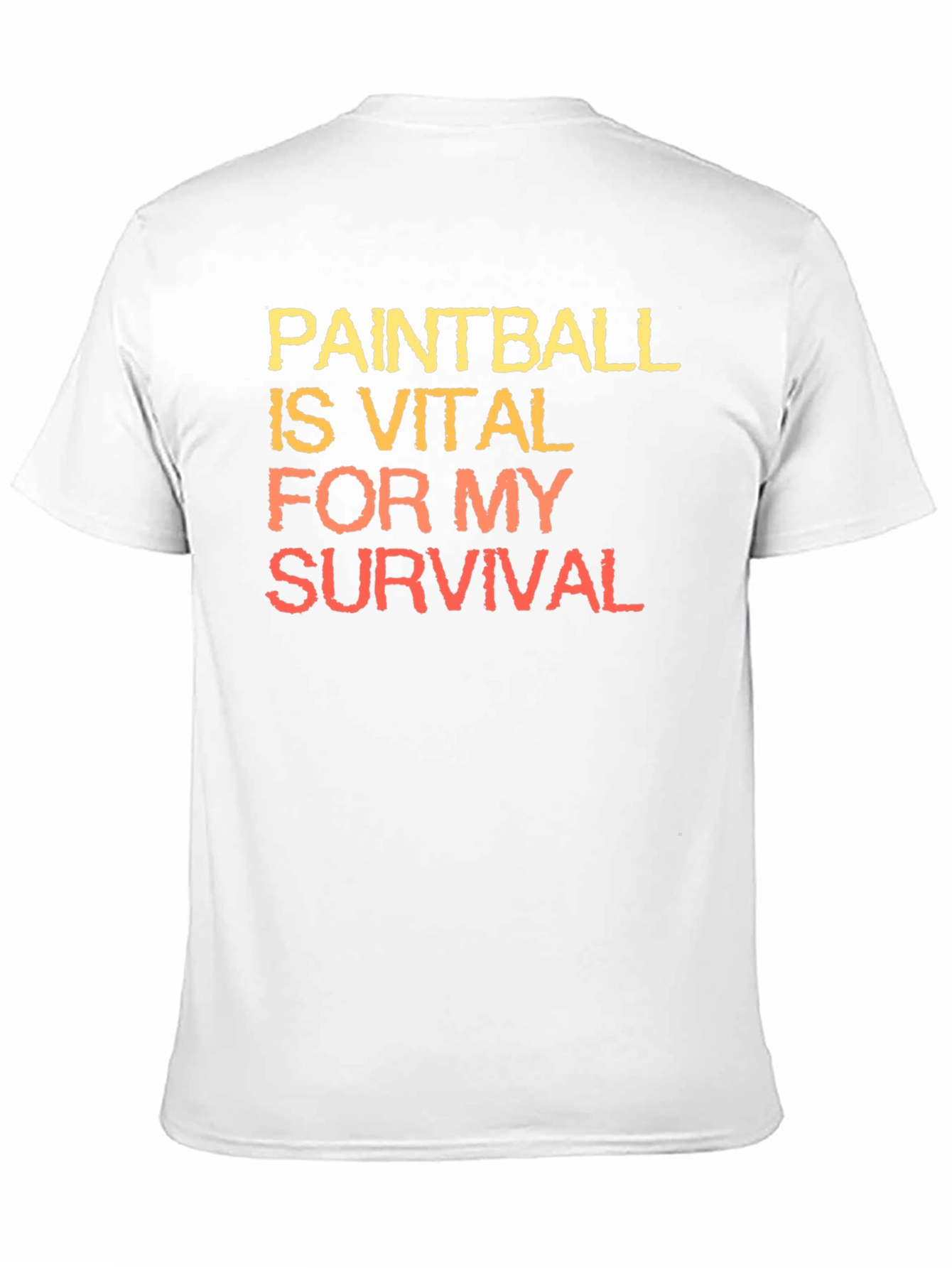 Paintball Survival Graphic T-Shirt - Gamer Style