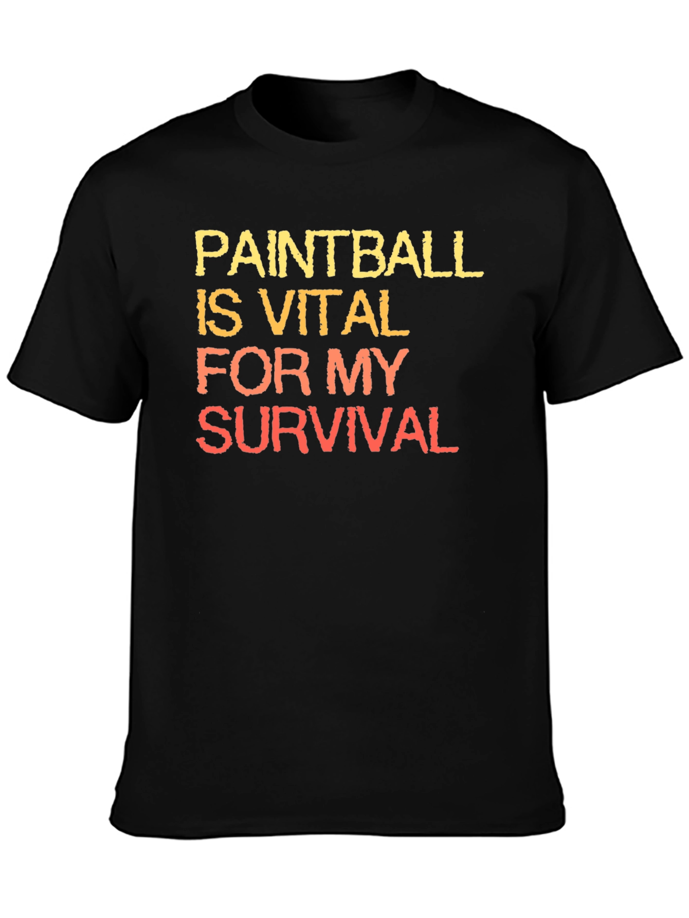 Paintball Survival Graphic T-Shirt - Gamer Style