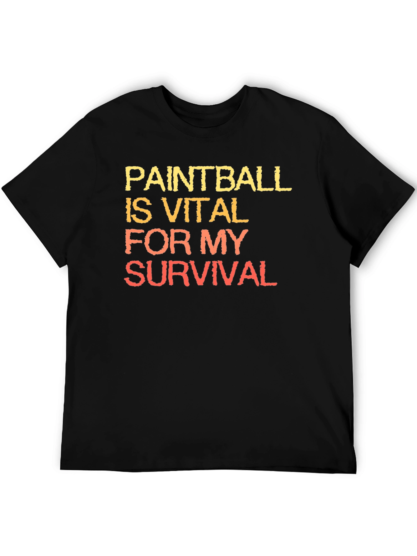 Paintball Survival Graphic T-Shirt - Gamer Style