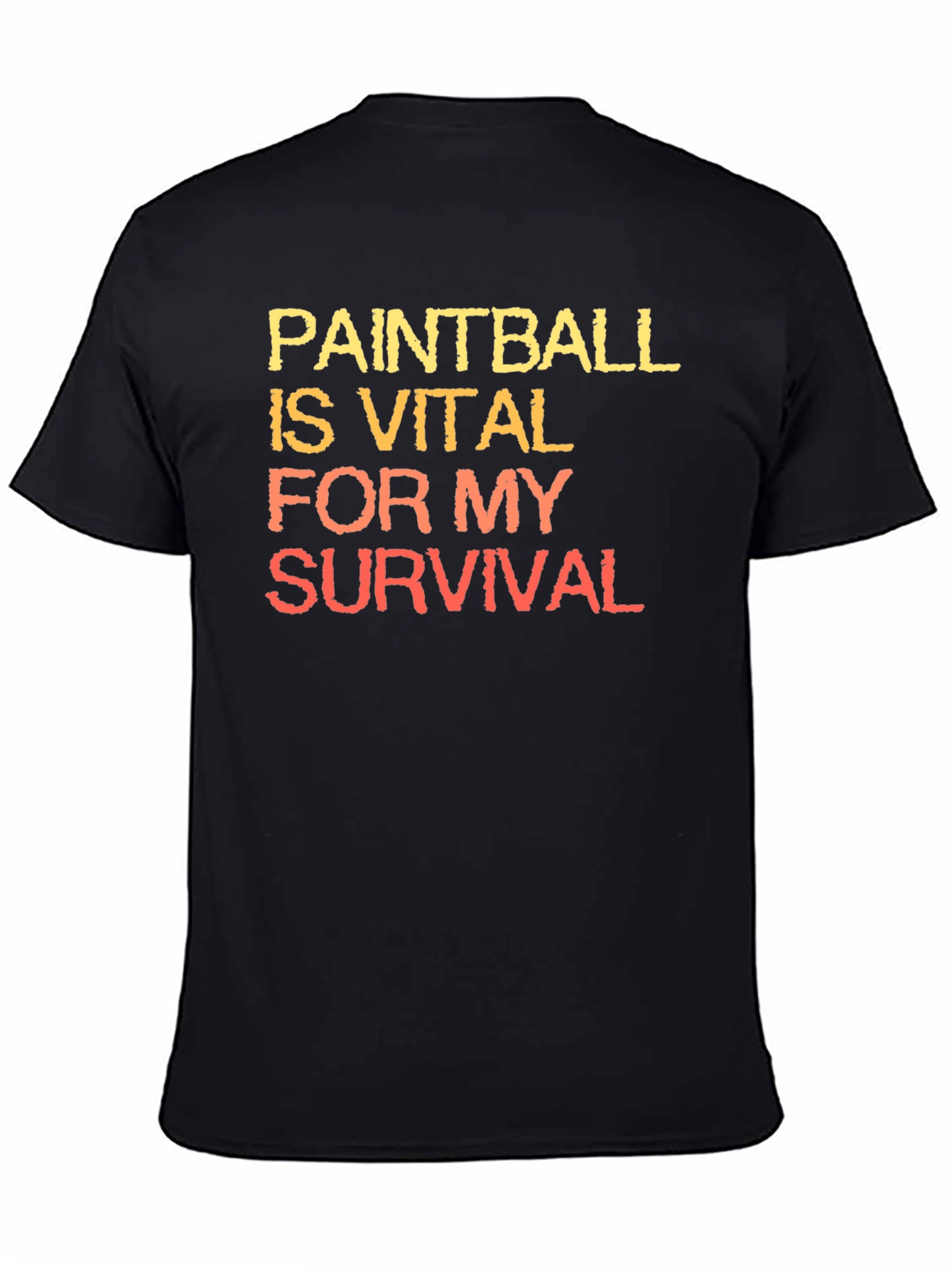 Paintball Survival Graphic T-Shirt - Gamer Style