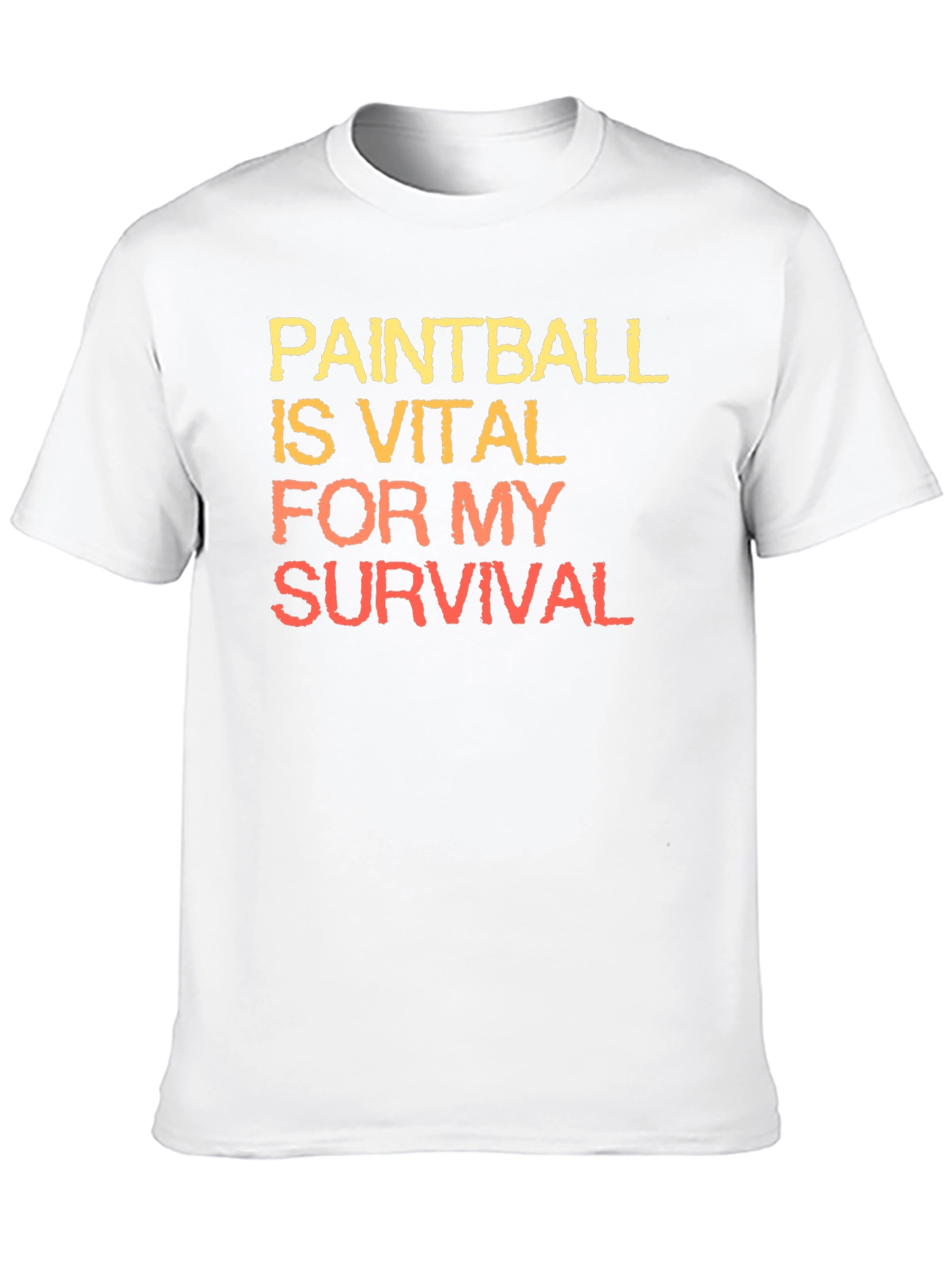 Paintball Survival Graphic T-Shirt - Gamer Style